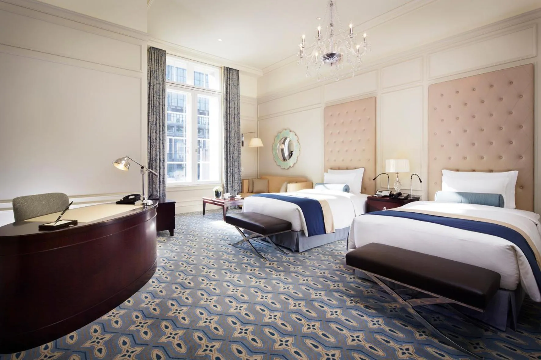 Photo of the whole room, Bed in The Tokyo Station Hotel