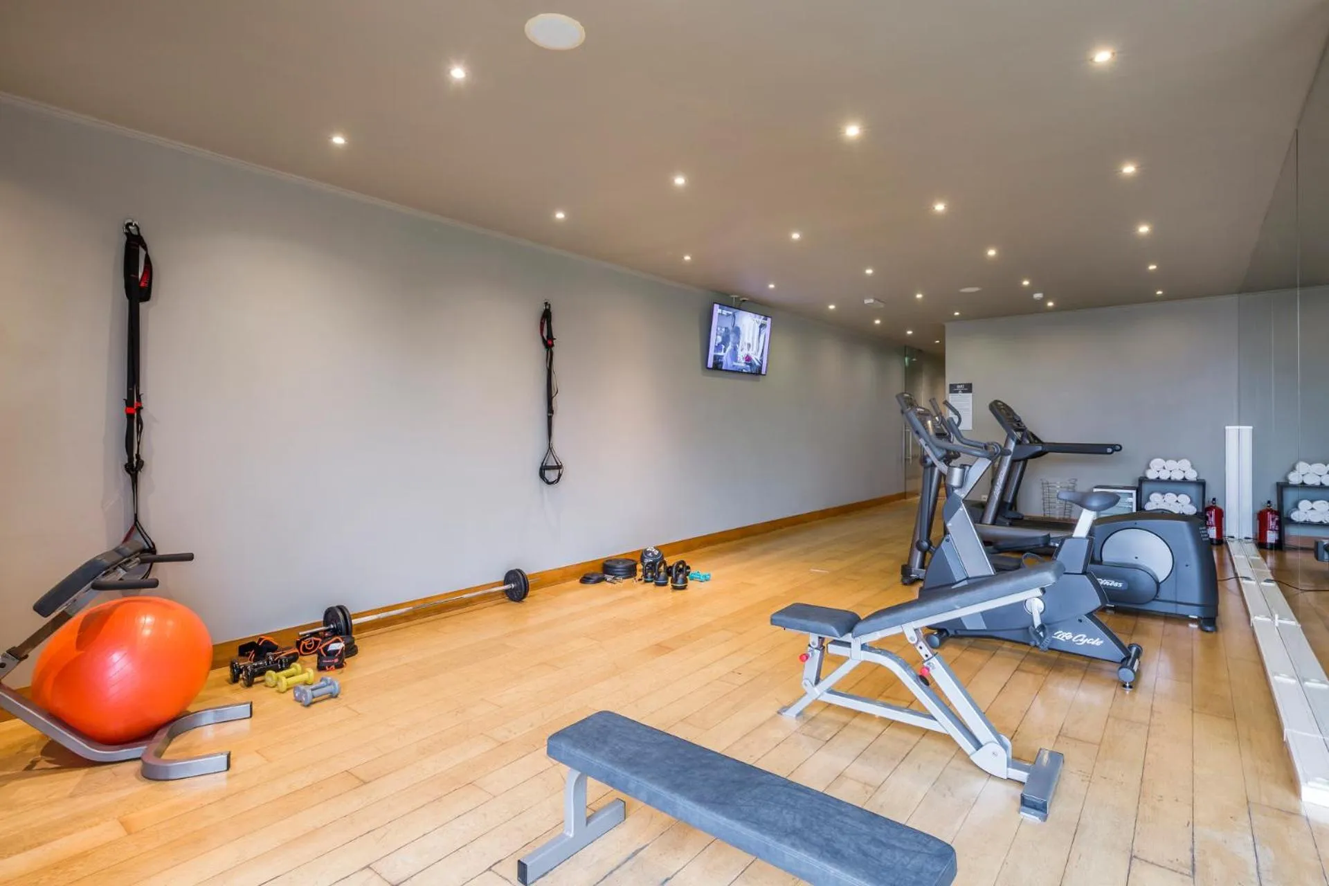 Fitness centre/facilities in Villa C Boutique Hotel
