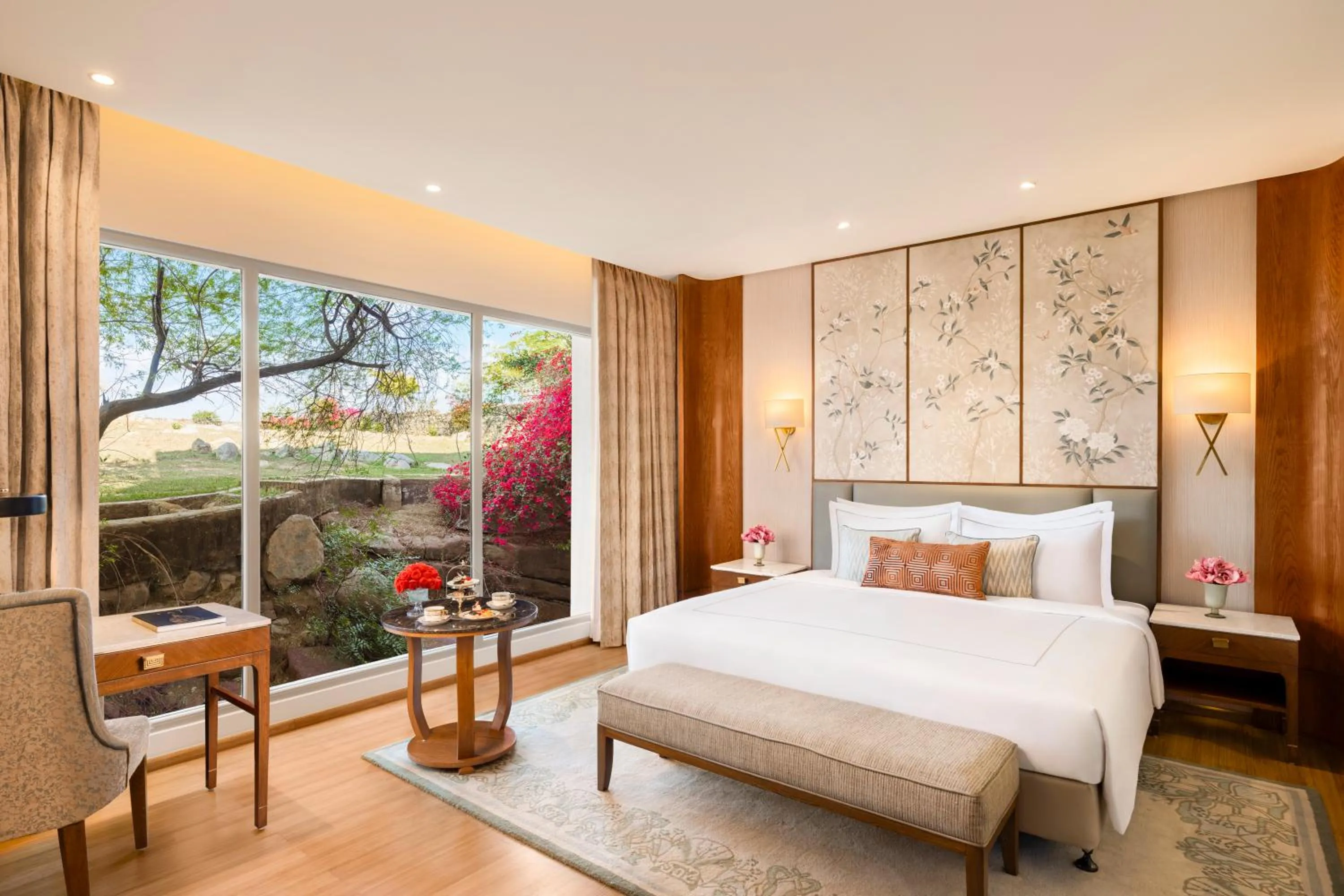 Bed in Taj Surajkund Resort & Spa, Delhi NCR