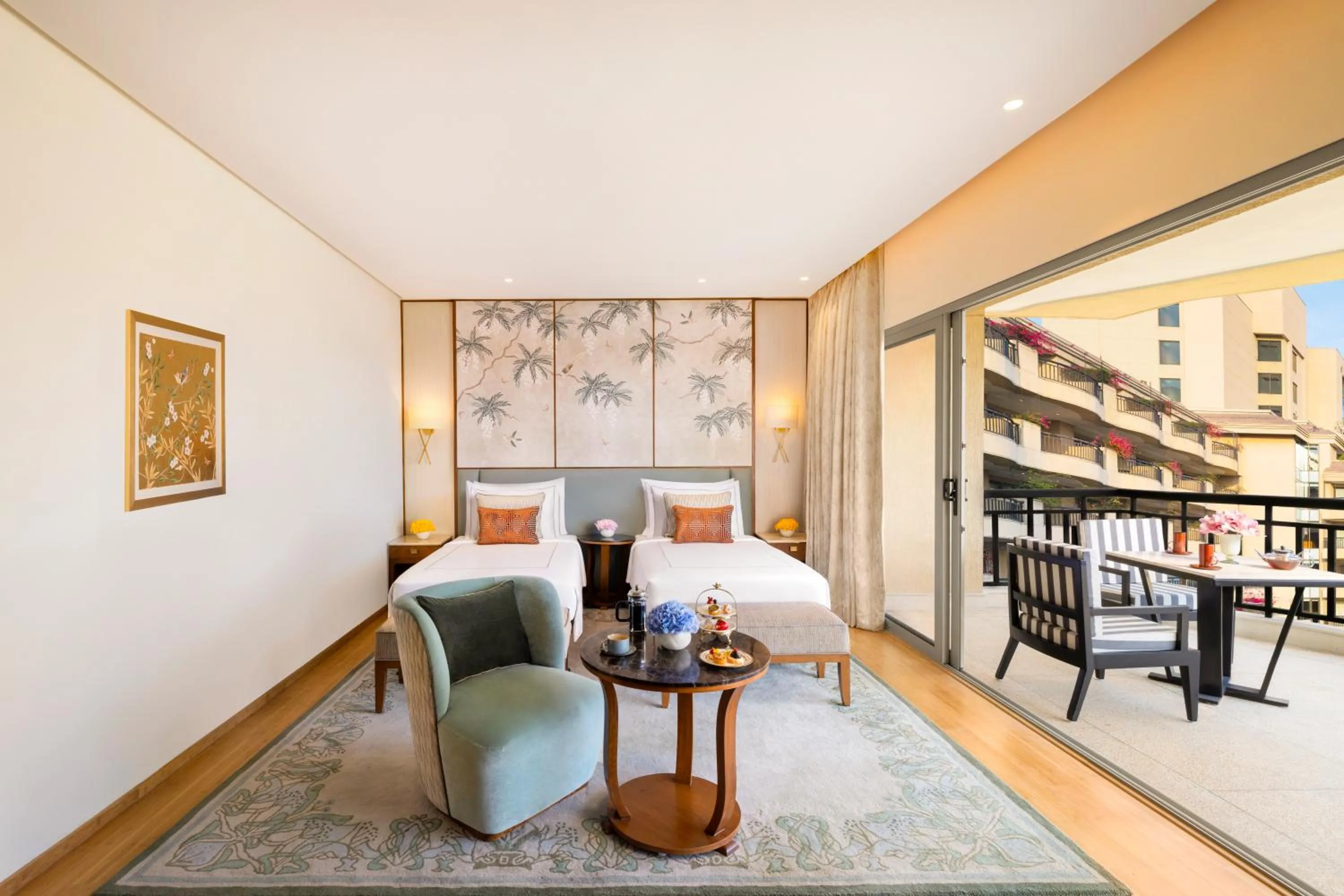 Bed in Taj Surajkund Resort & Spa, Delhi NCR