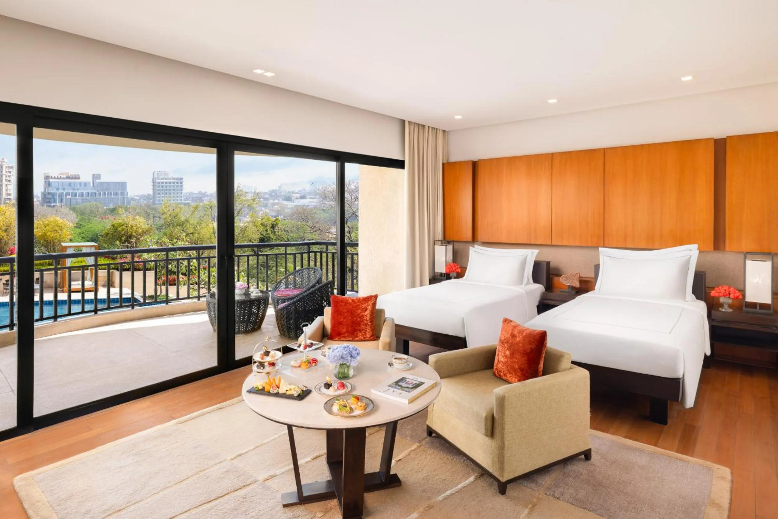 Bedroom, Bed in Taj Surajkund Resort & Spa, Delhi NCR