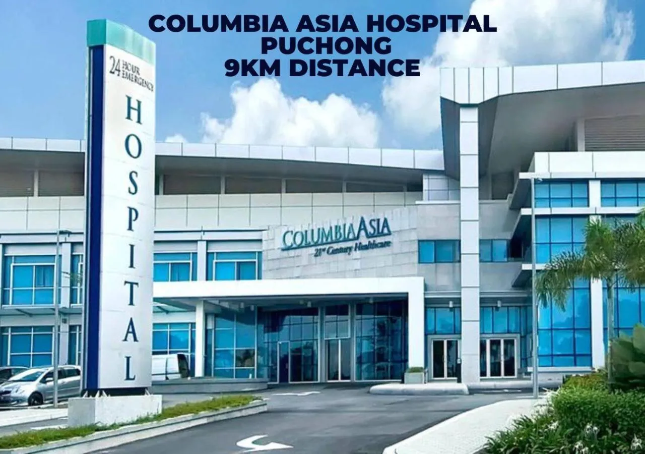 Nearby landmark in Best View Hotel Bandar Sunway # Near Sunway Medical-Pyramid-Lagoon