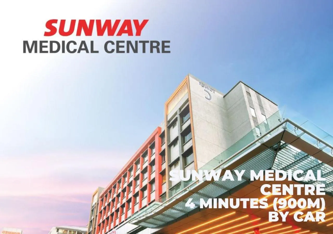 Nearby landmark in Best View Hotel Bandar Sunway # Near Sunway Medical-Pyramid-Lagoon