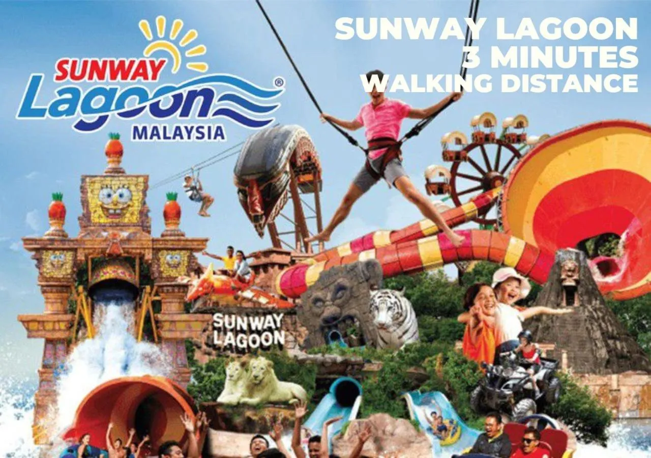 Nearby landmark in Best View Hotel Bandar Sunway # Near Sunway Medical-Pyramid-Lagoon