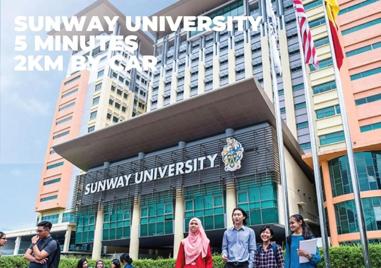 Nearby landmark in Best View Hotel Bandar Sunway # Near Sunway Medical-Pyramid-Lagoon