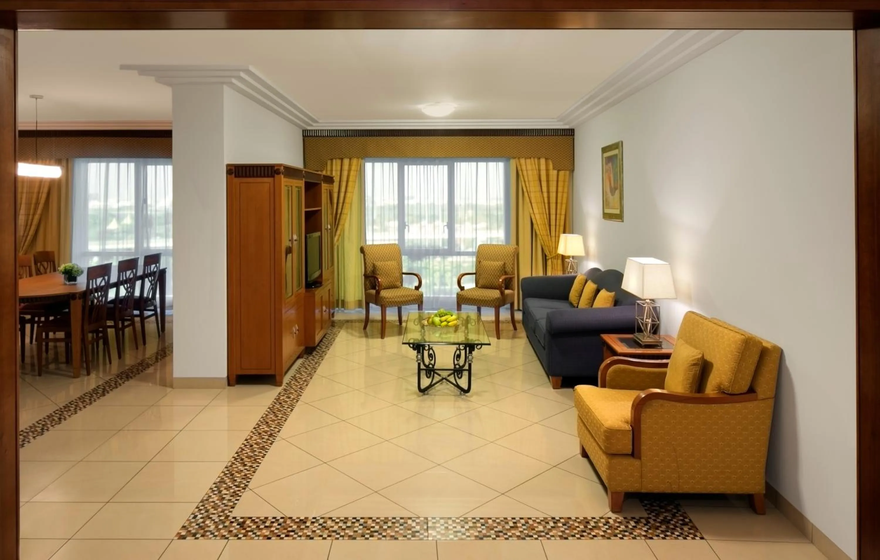 Living room in Grand Hyatt Residence