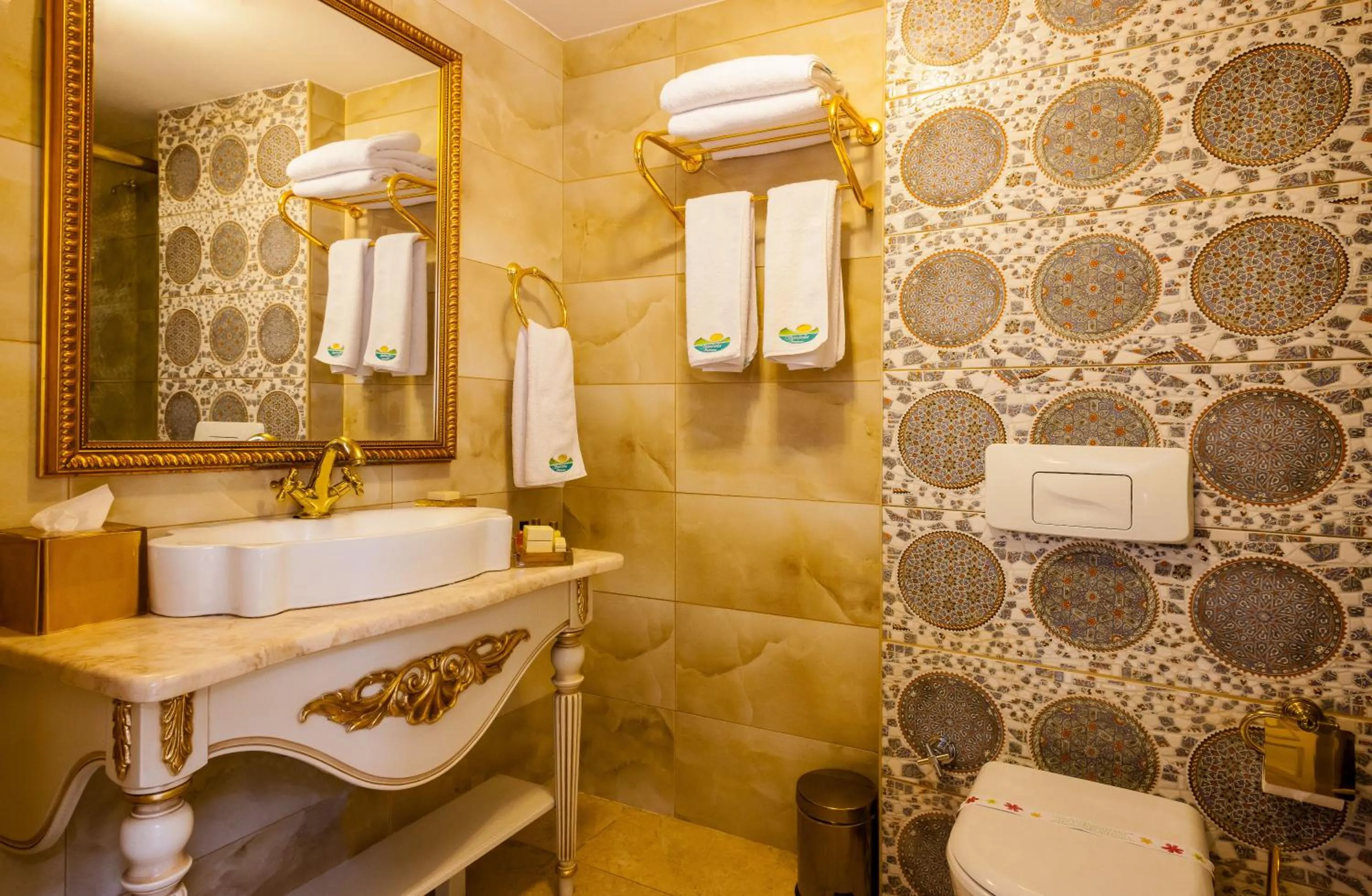 Bathroom in İstanbul Bosphorus Hotel Symbola