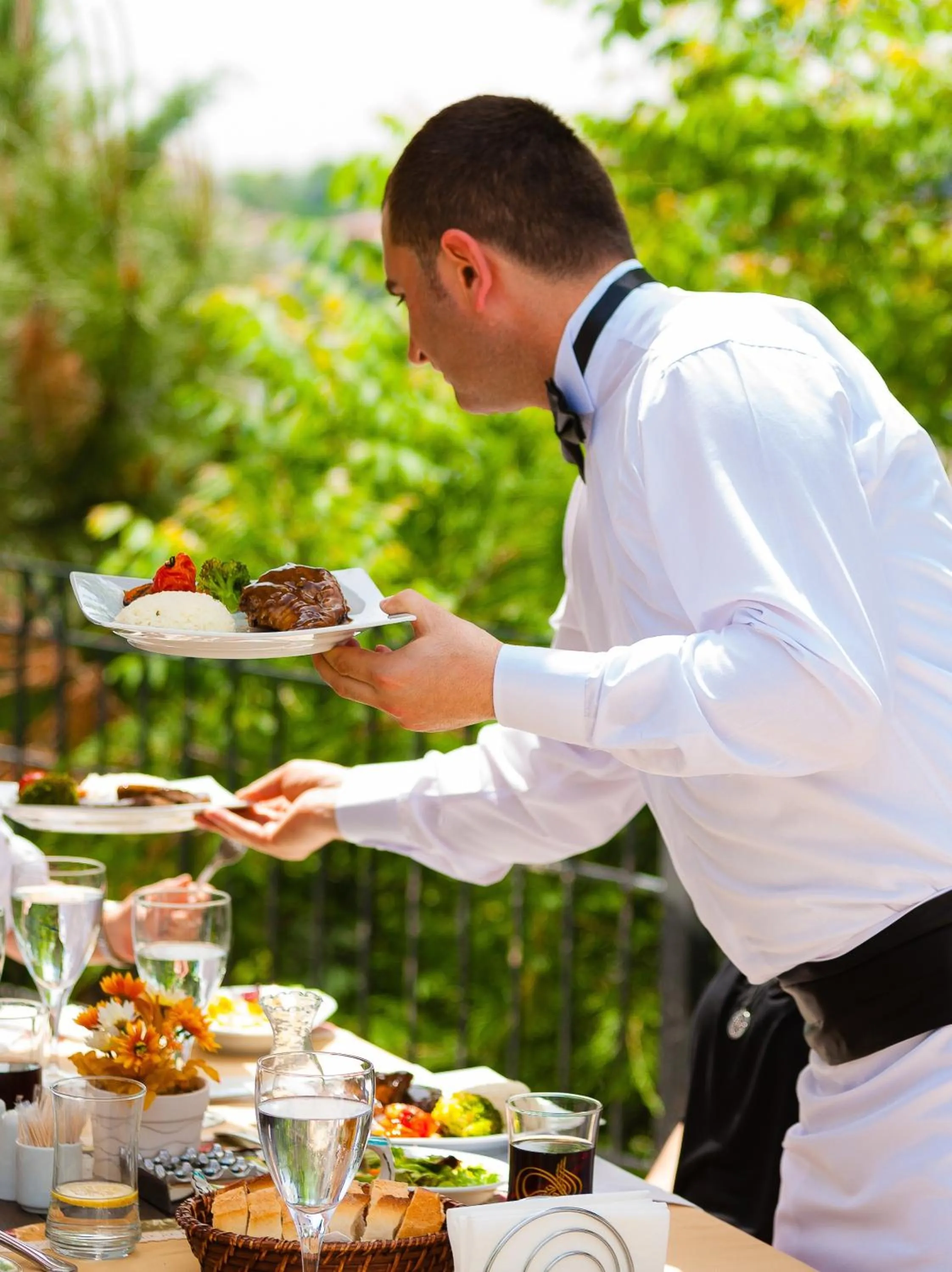 Food close-up in İstanbul Bosphorus Hotel Symbola