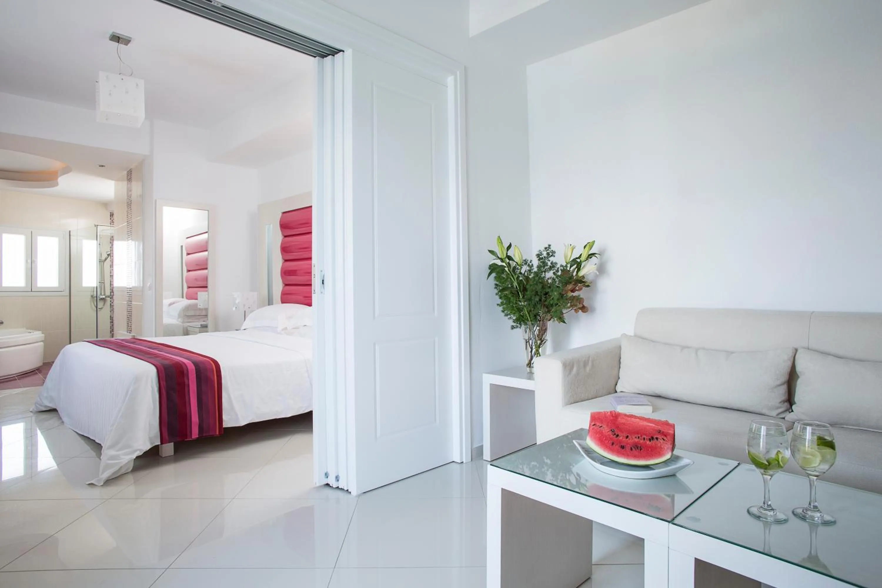 Bed in Grand Beach Hotel