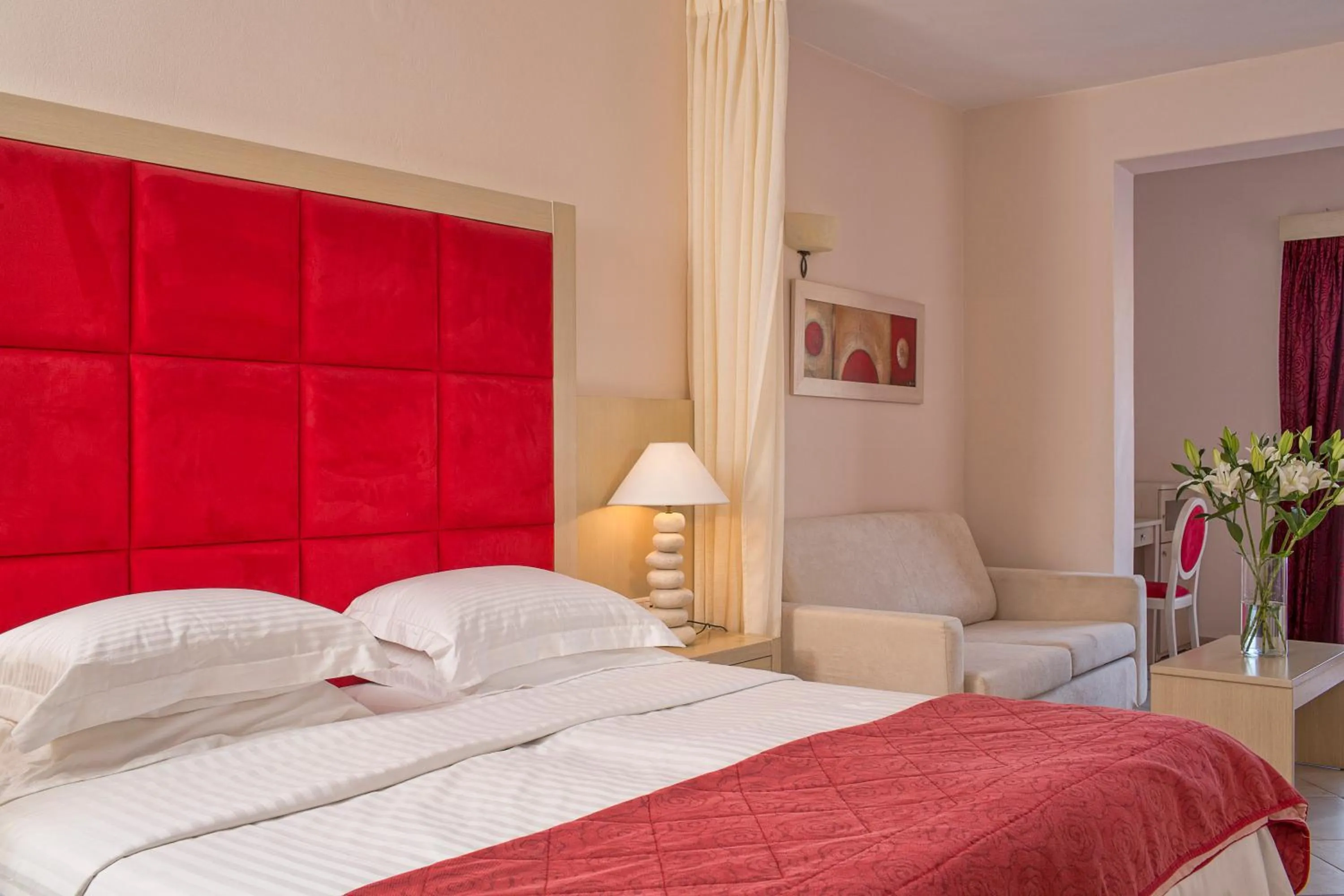 Bed in Grand Beach Hotel