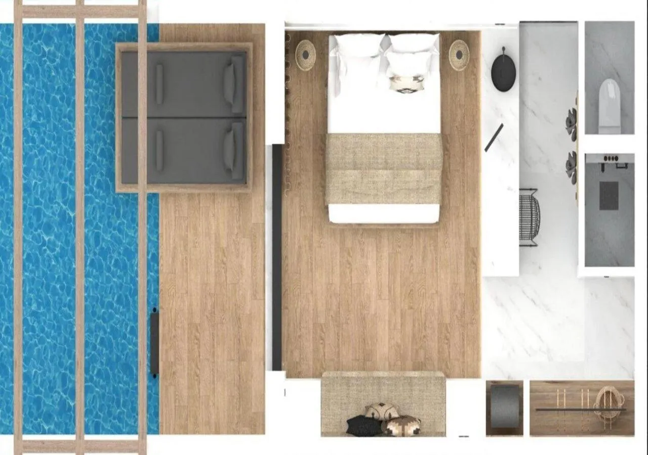 Photo of the whole room in Hotel Hara Ilios Village