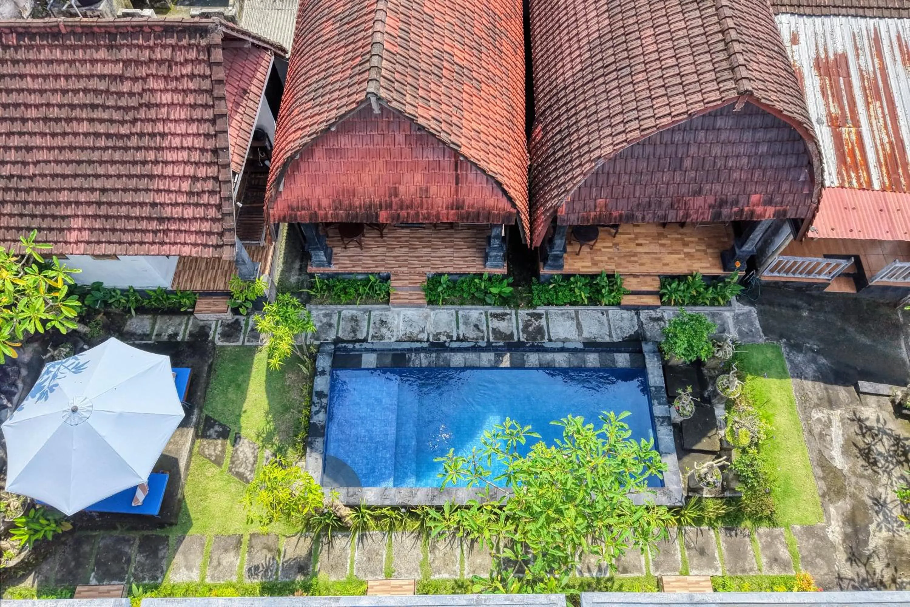 Bird's eye view in Toro Cottage