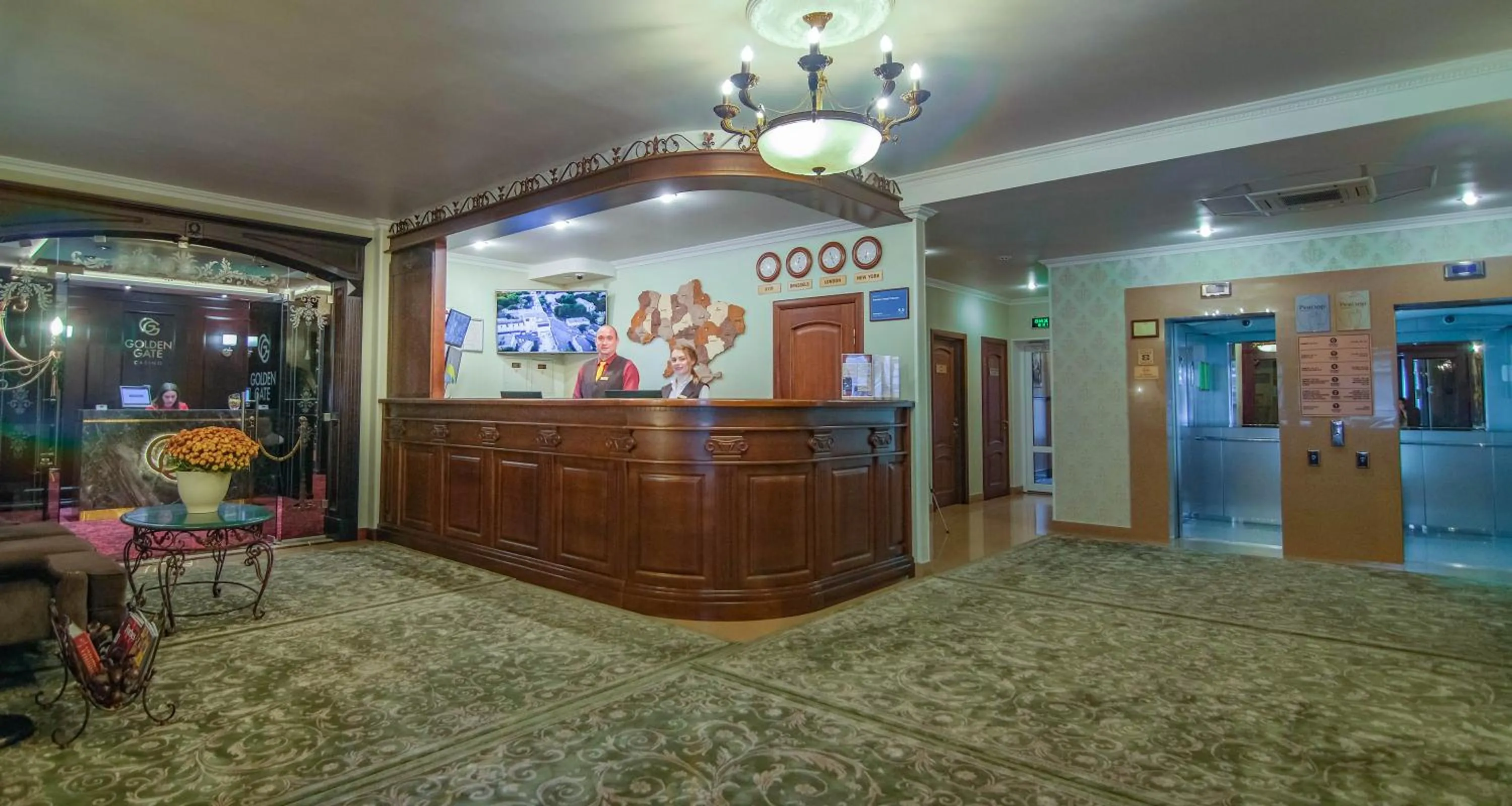 Lobby or reception in Premier Hotel Palazzo