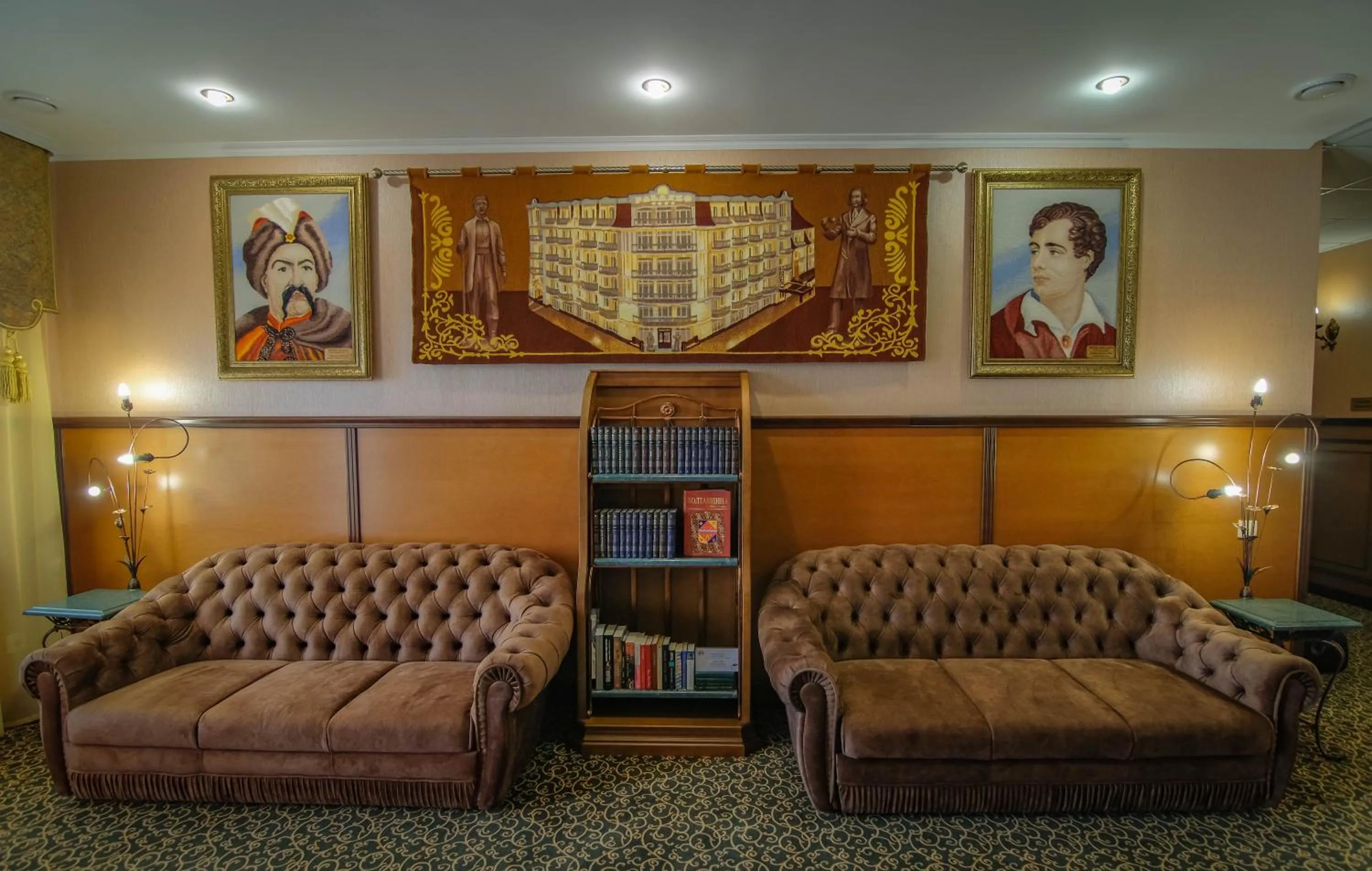 Library in Premier Hotel Palazzo