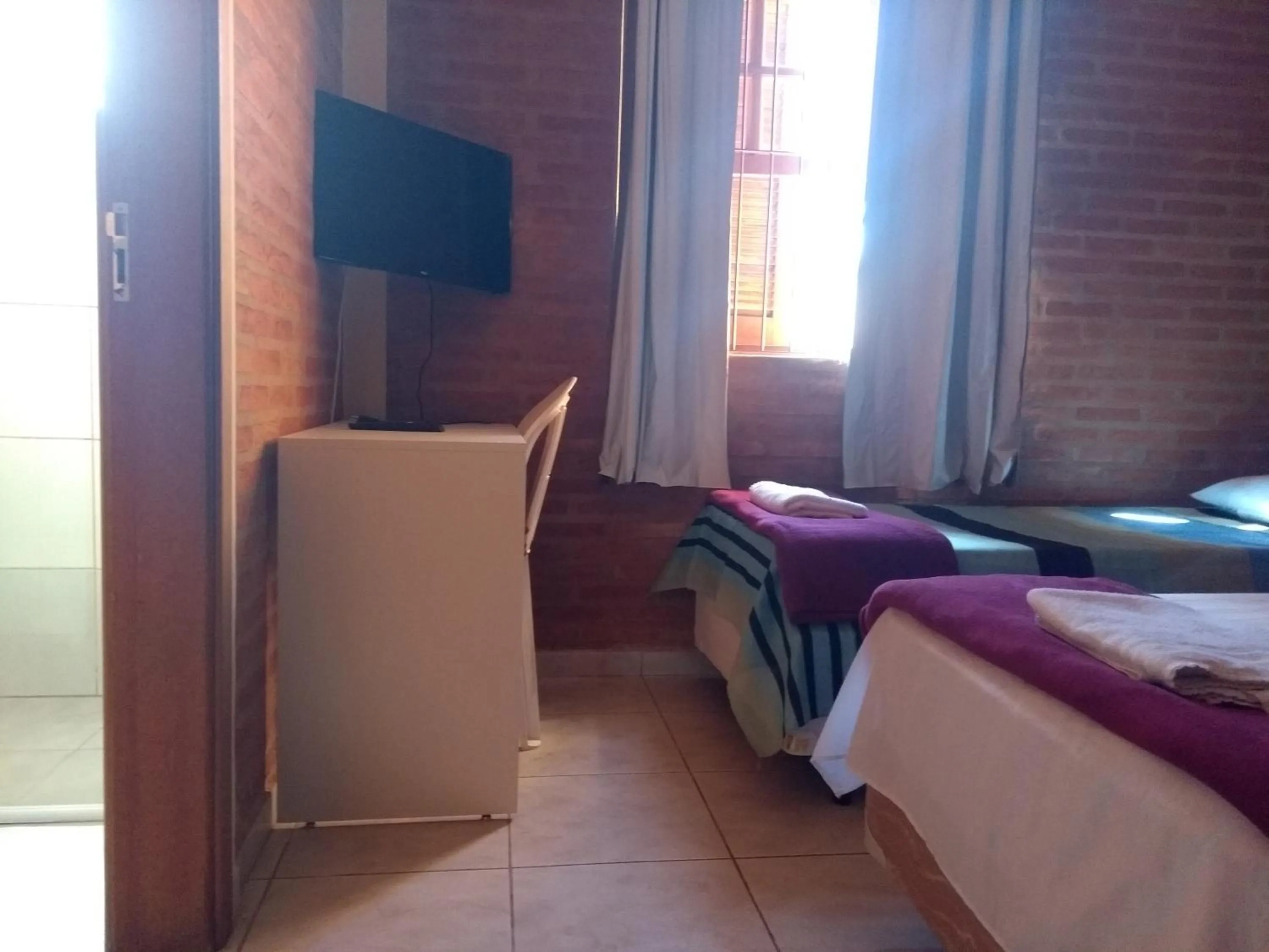 Bed in Aconchego do Guara , próximo ao centro médico, Boldrini, Unicamp, Laboratório CNPEN, Universidades e Hospital Sobrapar