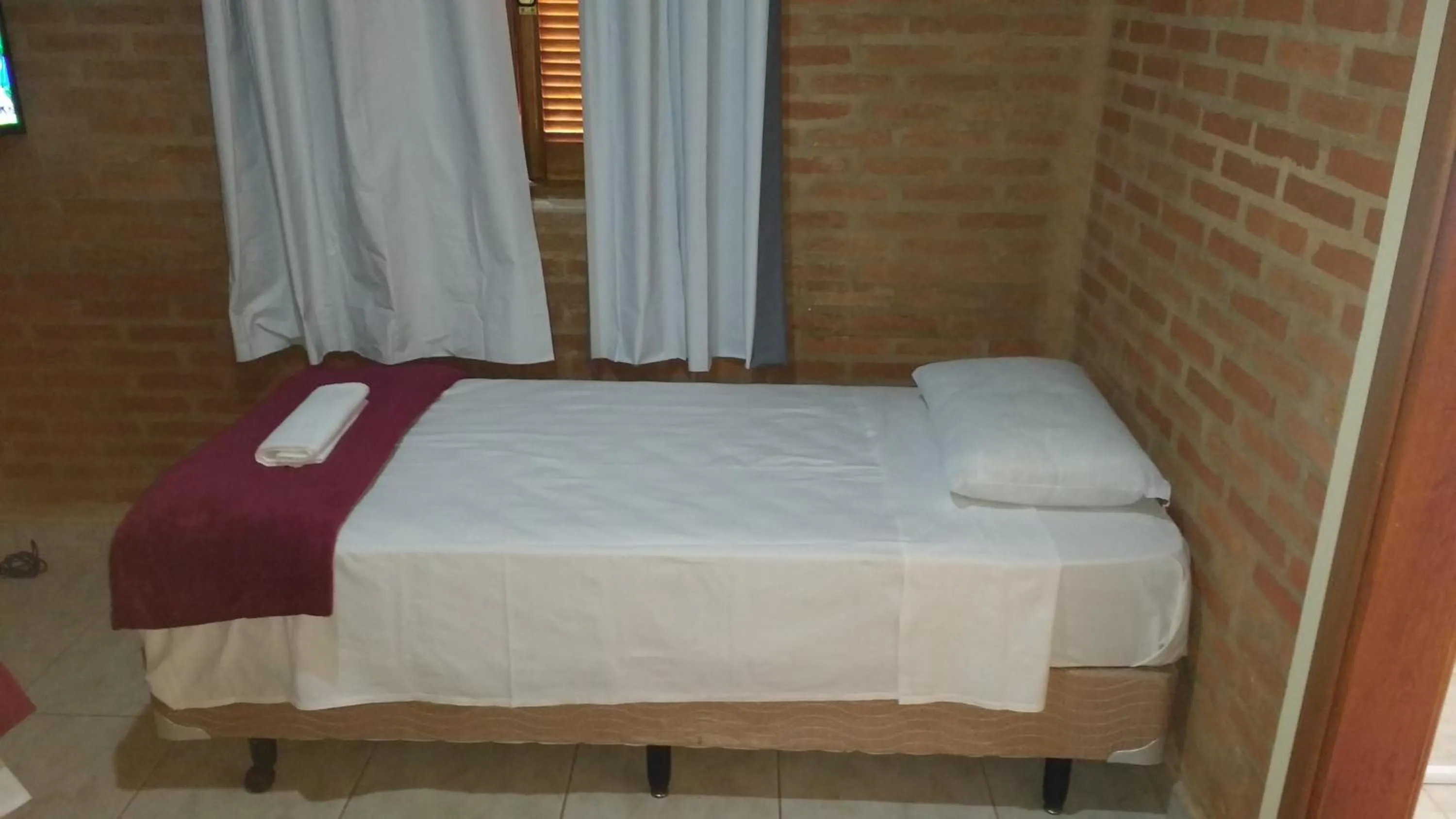 Bed in Aconchego do Guara , próximo ao centro médico, Boldrini, Unicamp, Laboratório CNPEN, Universidades e Hospital Sobrapar