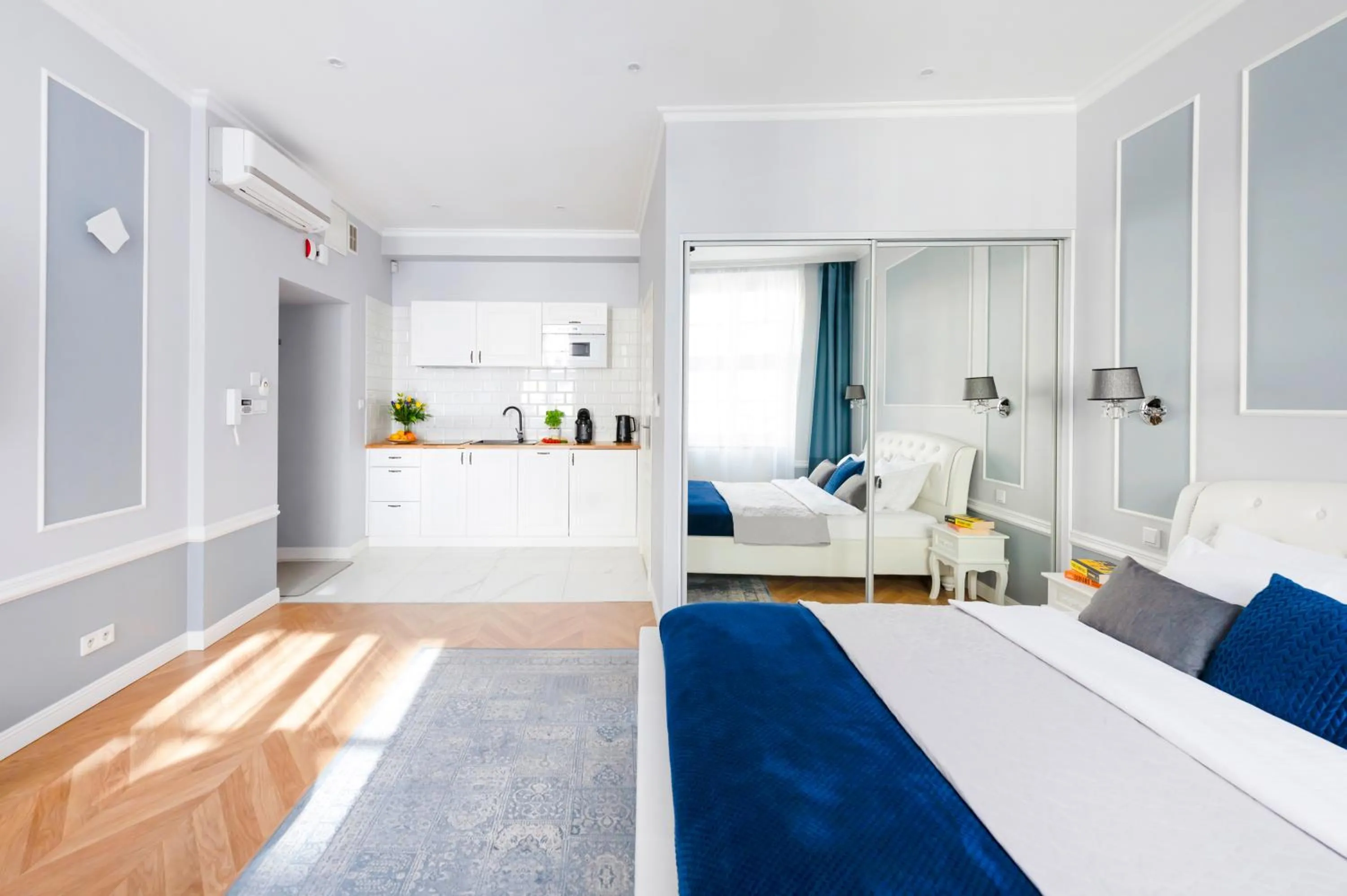 Bed in Main Square Apartments