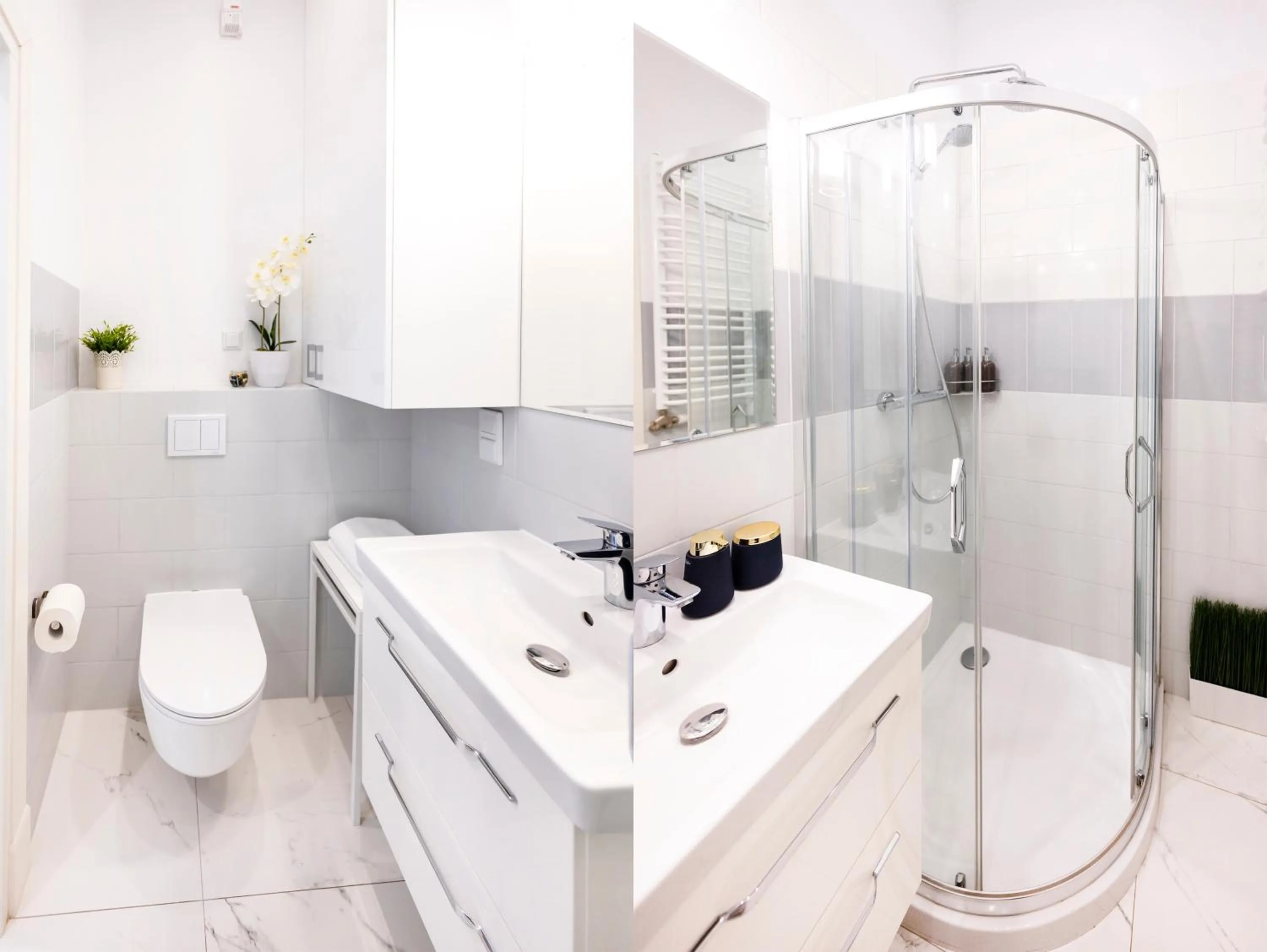 Bathroom in Main Square Apartments