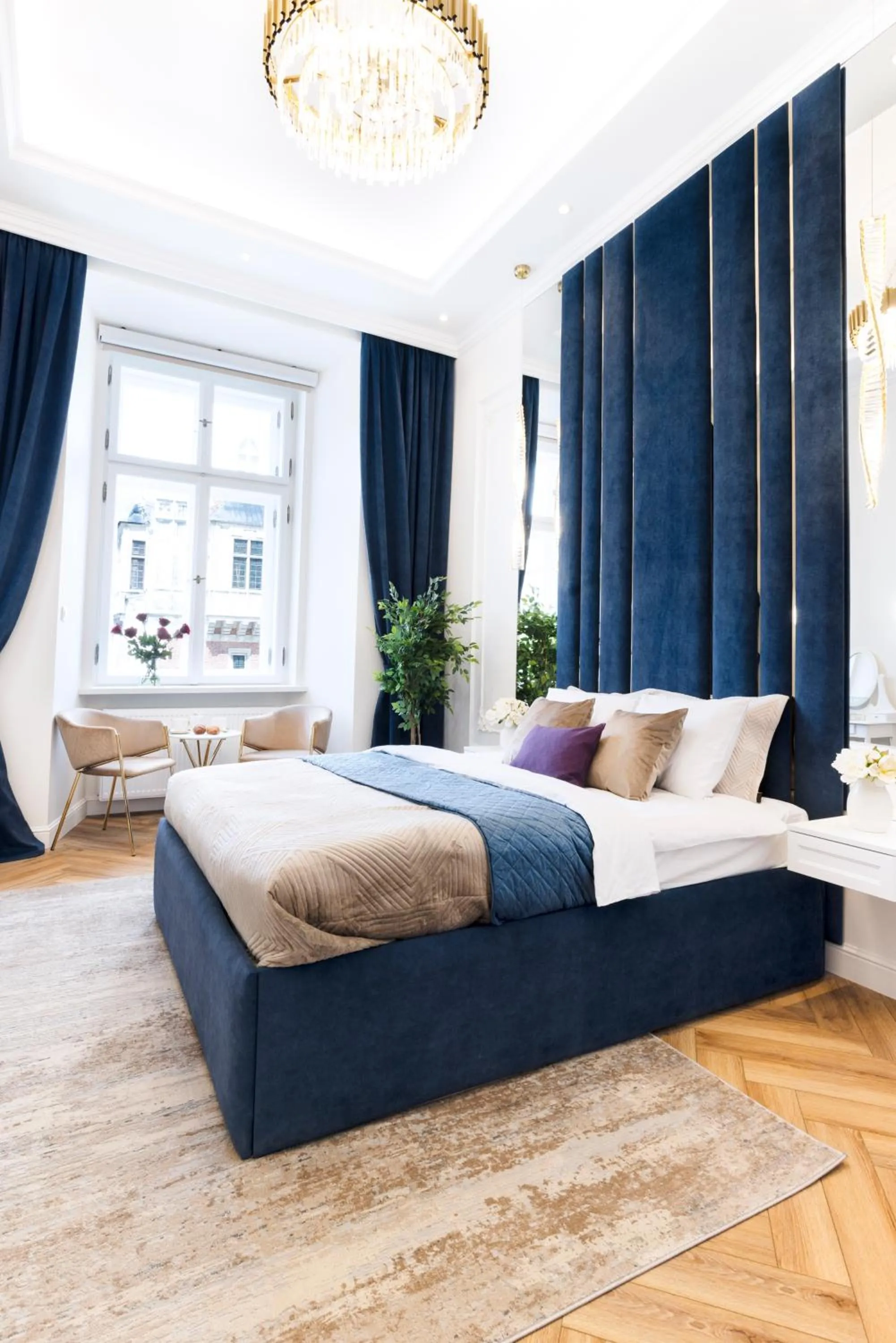 Bed in Main Square Apartments