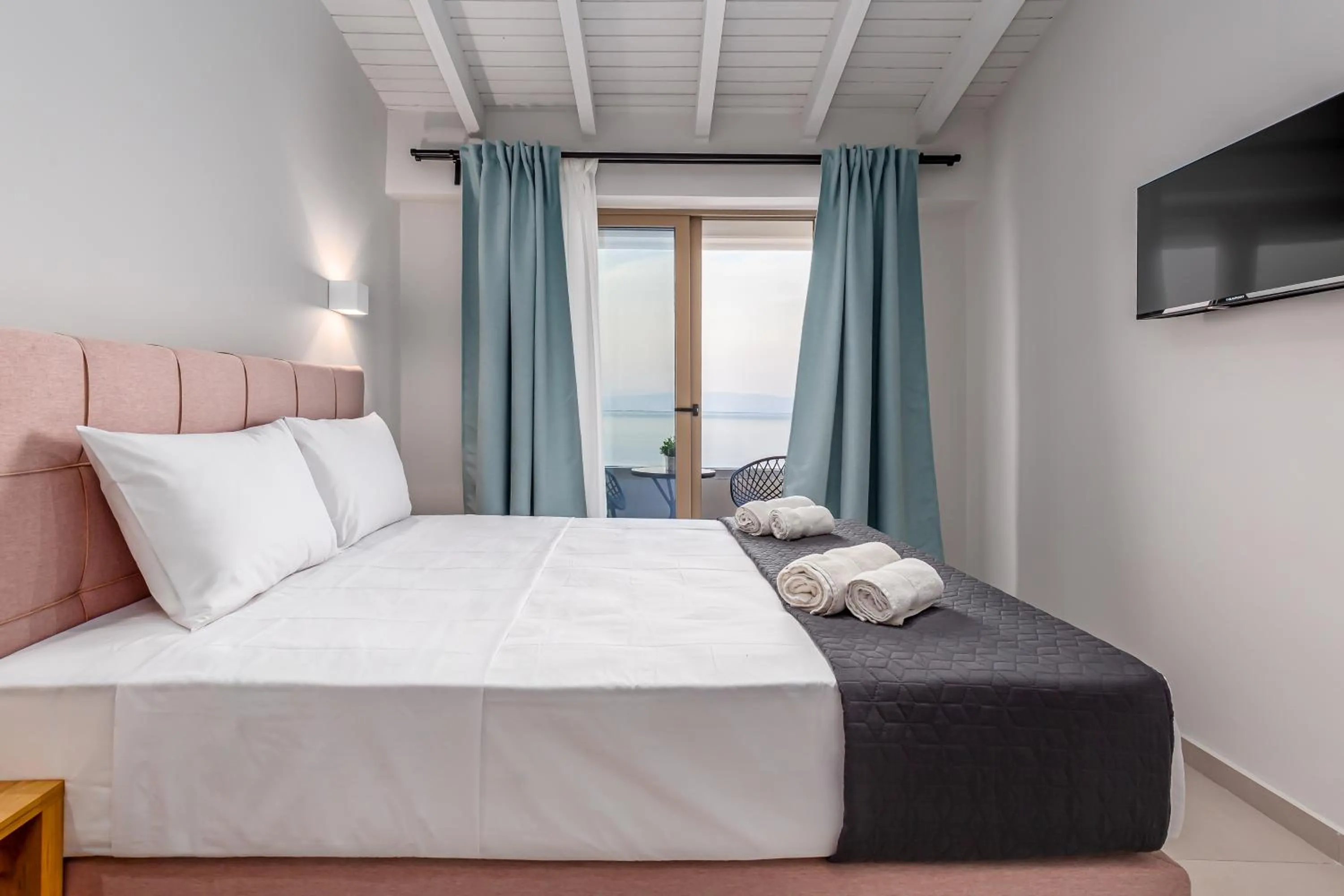 Bedroom, Bed in Anasa Corfu