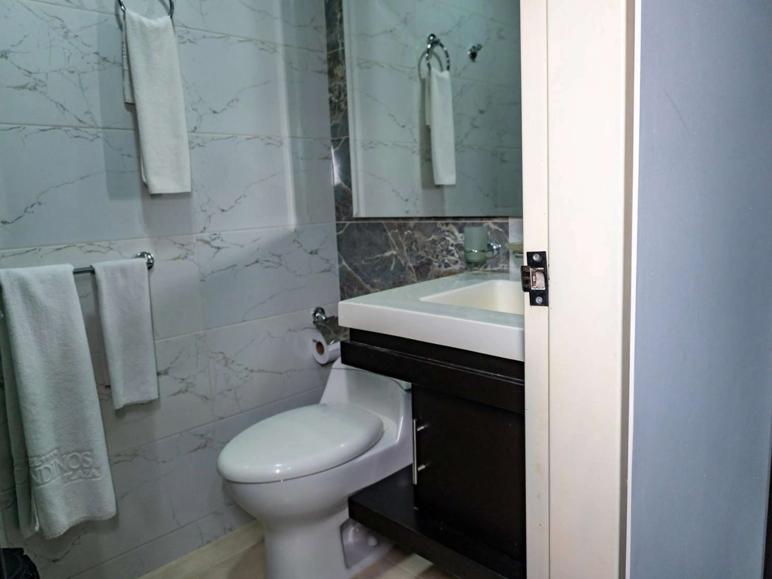 Bathroom in Hotel Andinos Plaza Florencia