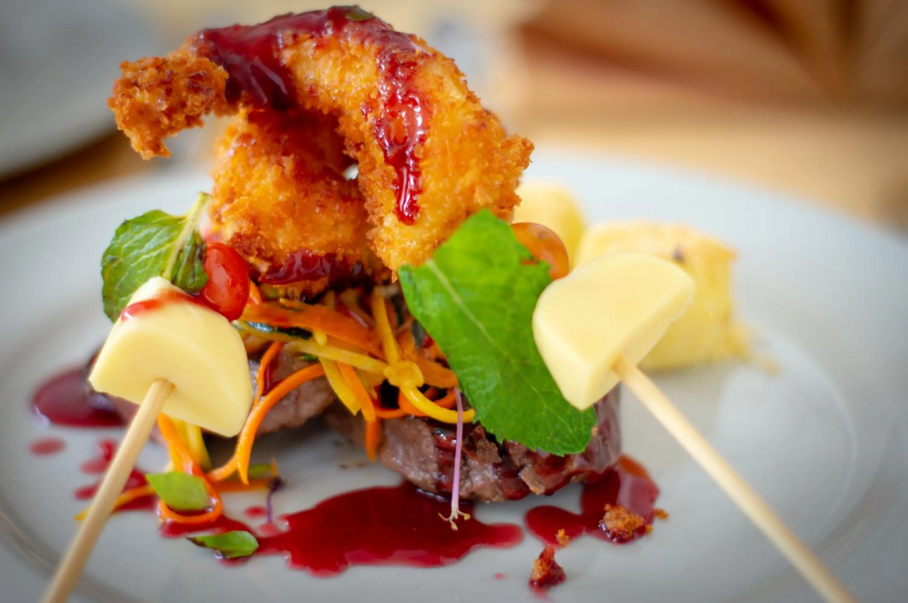 Food in Hotel Andinos Plaza Florencia