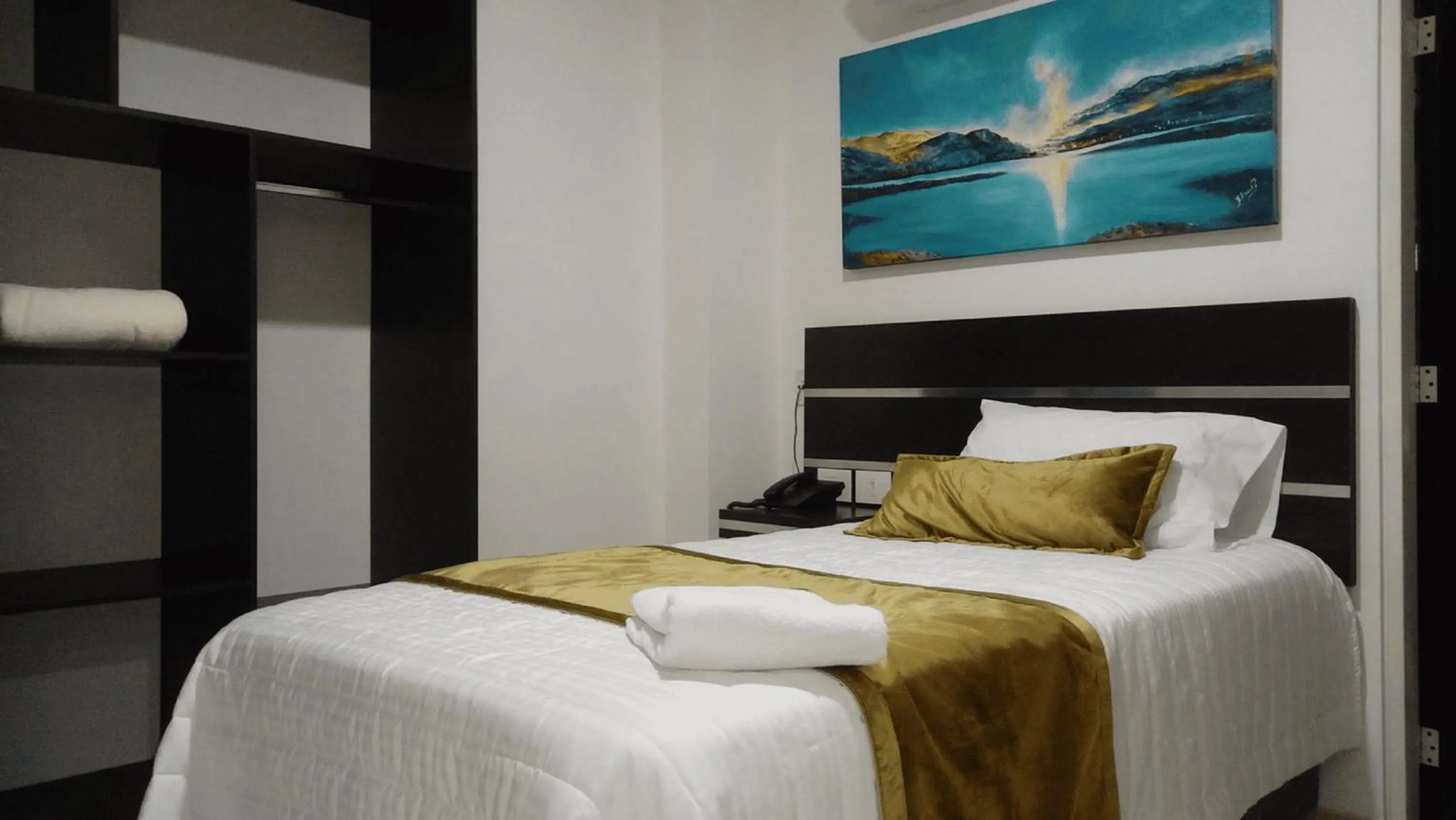 Bedroom, Bed in Hotel Andinos Plaza Florencia