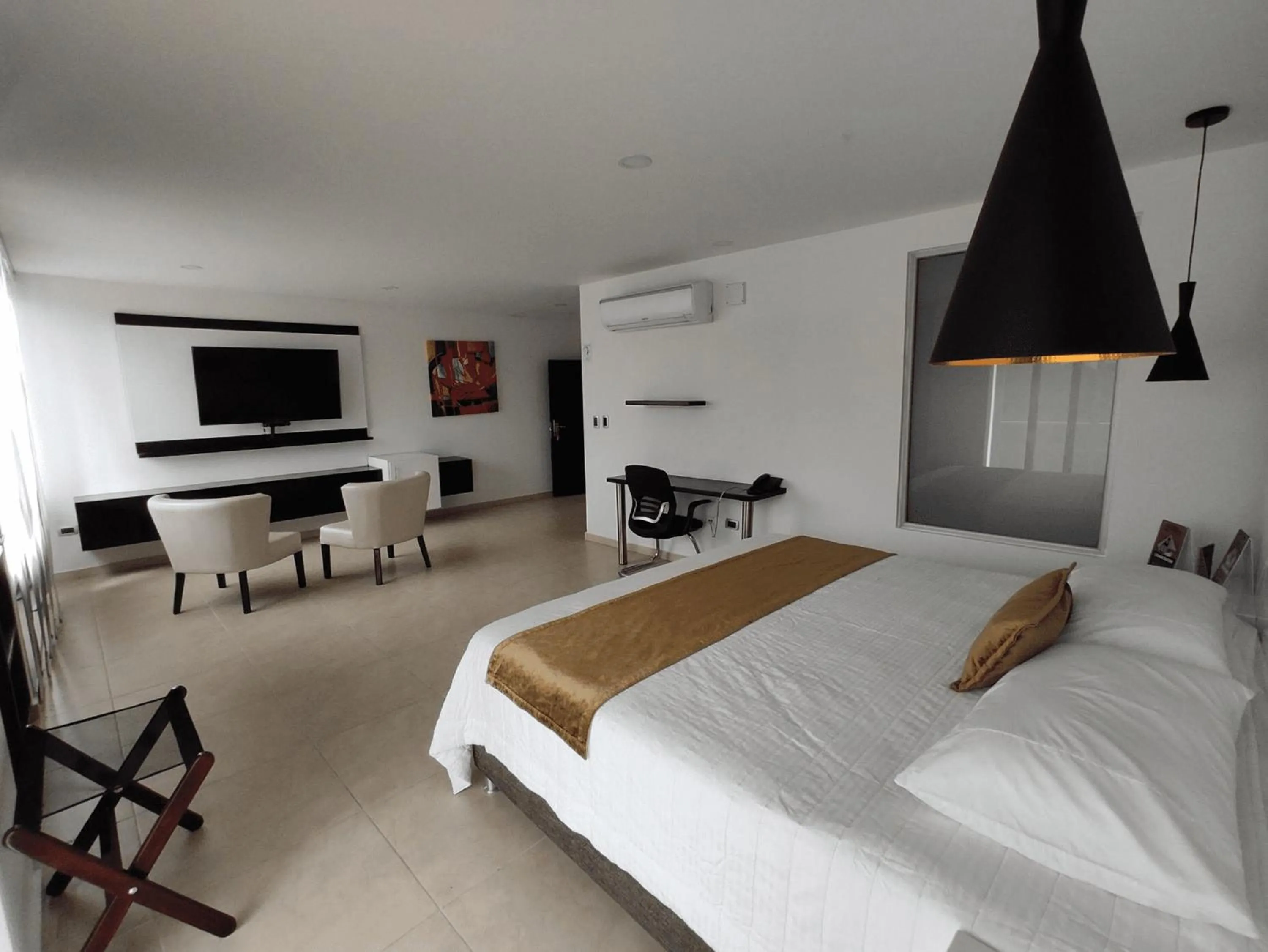 Bedroom, Bed in Hotel Andinos Plaza Florencia