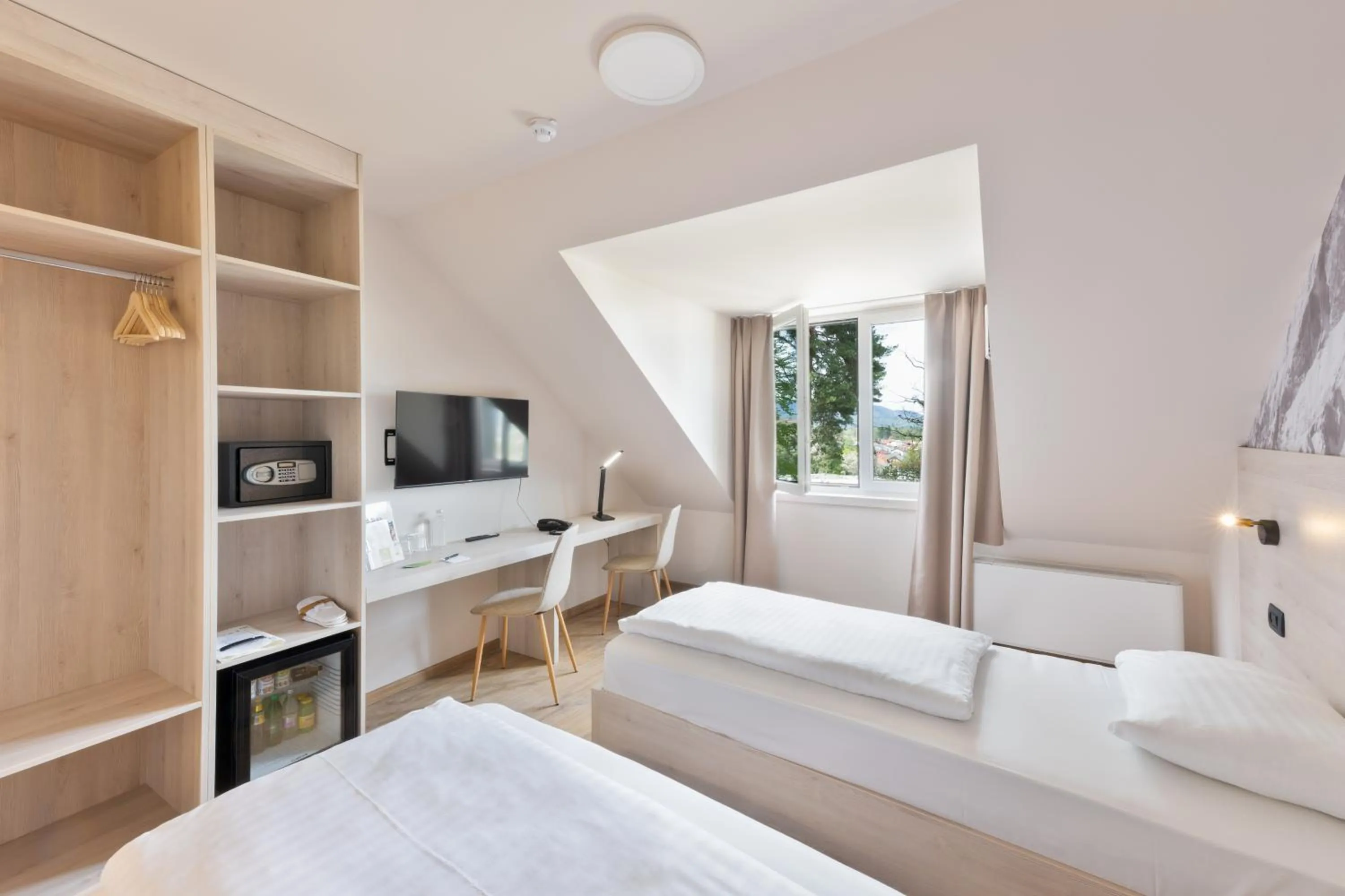 Bedroom, Bed in Hotel Arena Maribor