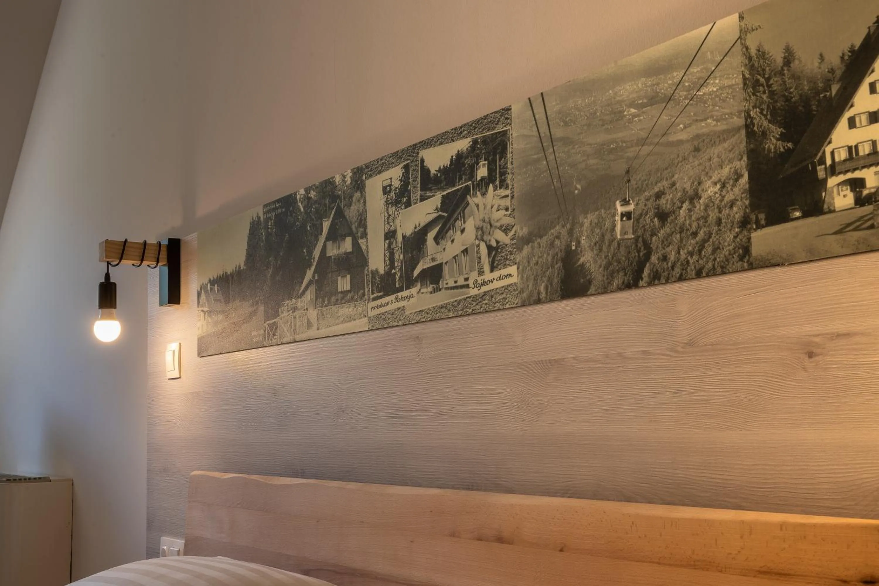 Decorative detail, Bed in Hotel Arena Maribor