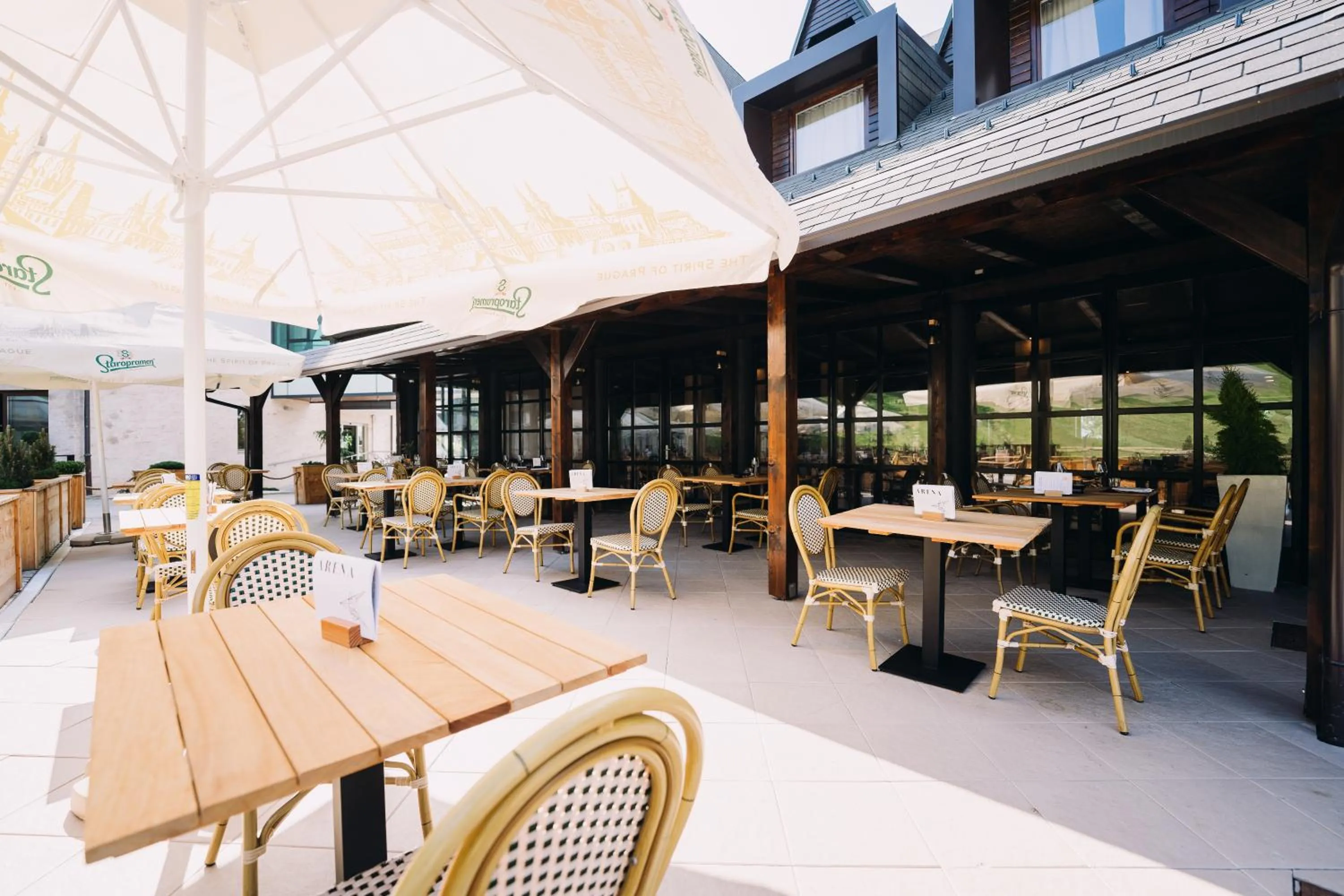 Restaurant/places to eat in Hotel Arena Maribor