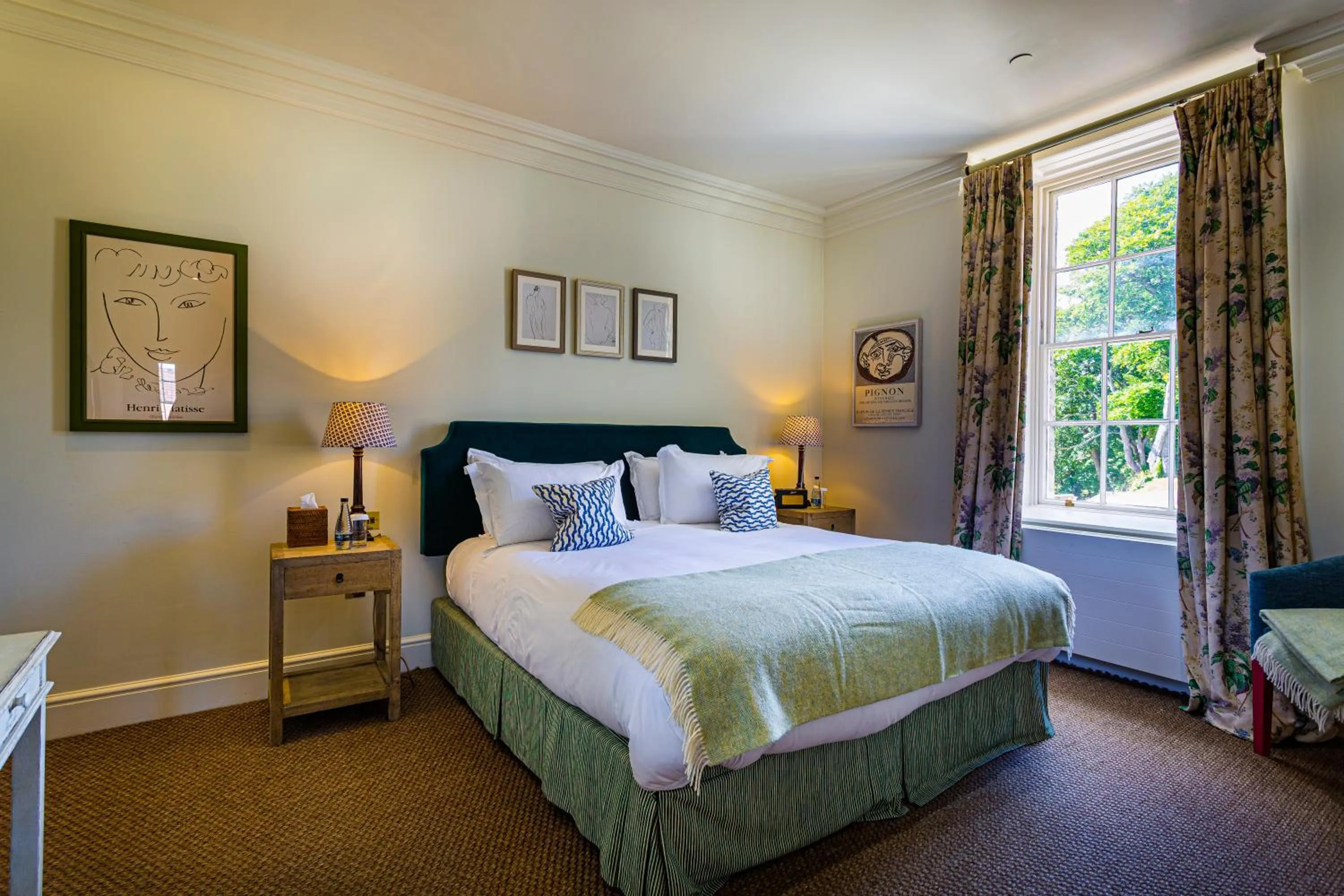 Bedroom, Bed in The Talbot, Malton, North Yorkshire - The Coaching Inn Group