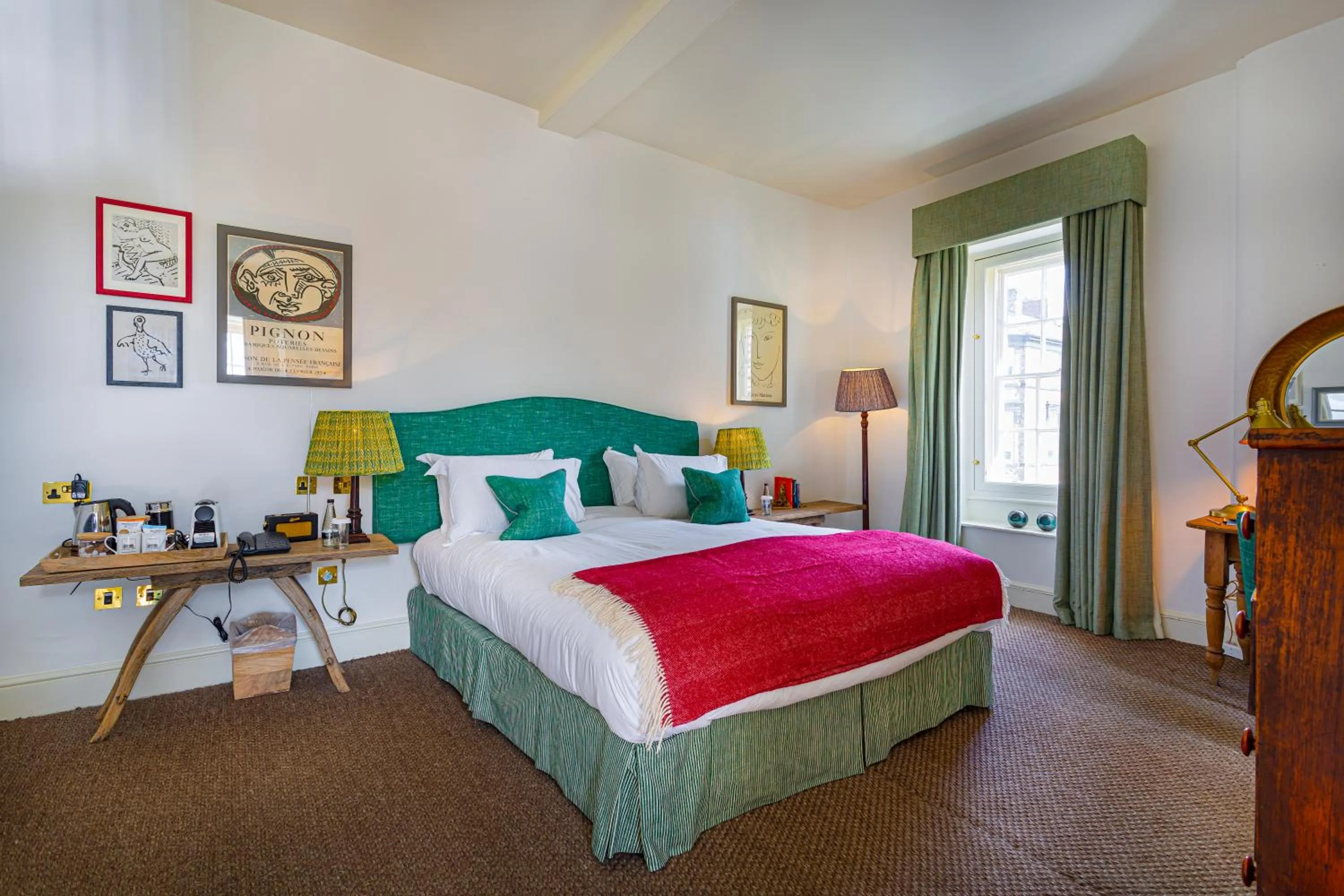 Bedroom, Bed in The Talbot, Malton, North Yorkshire - The Coaching Inn Group