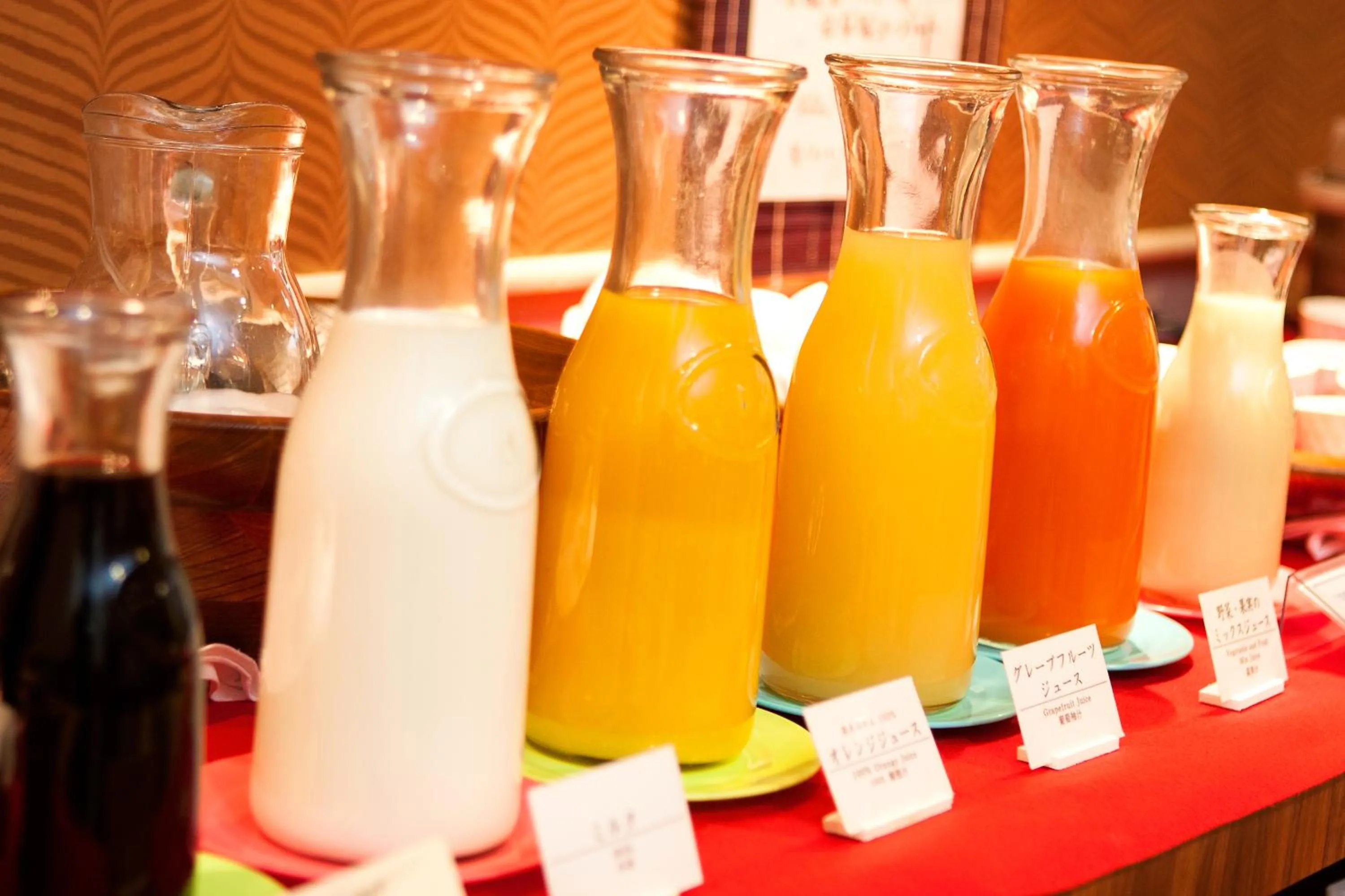 Non alcoholic drinks in Hotel Sunroute Kumamoto