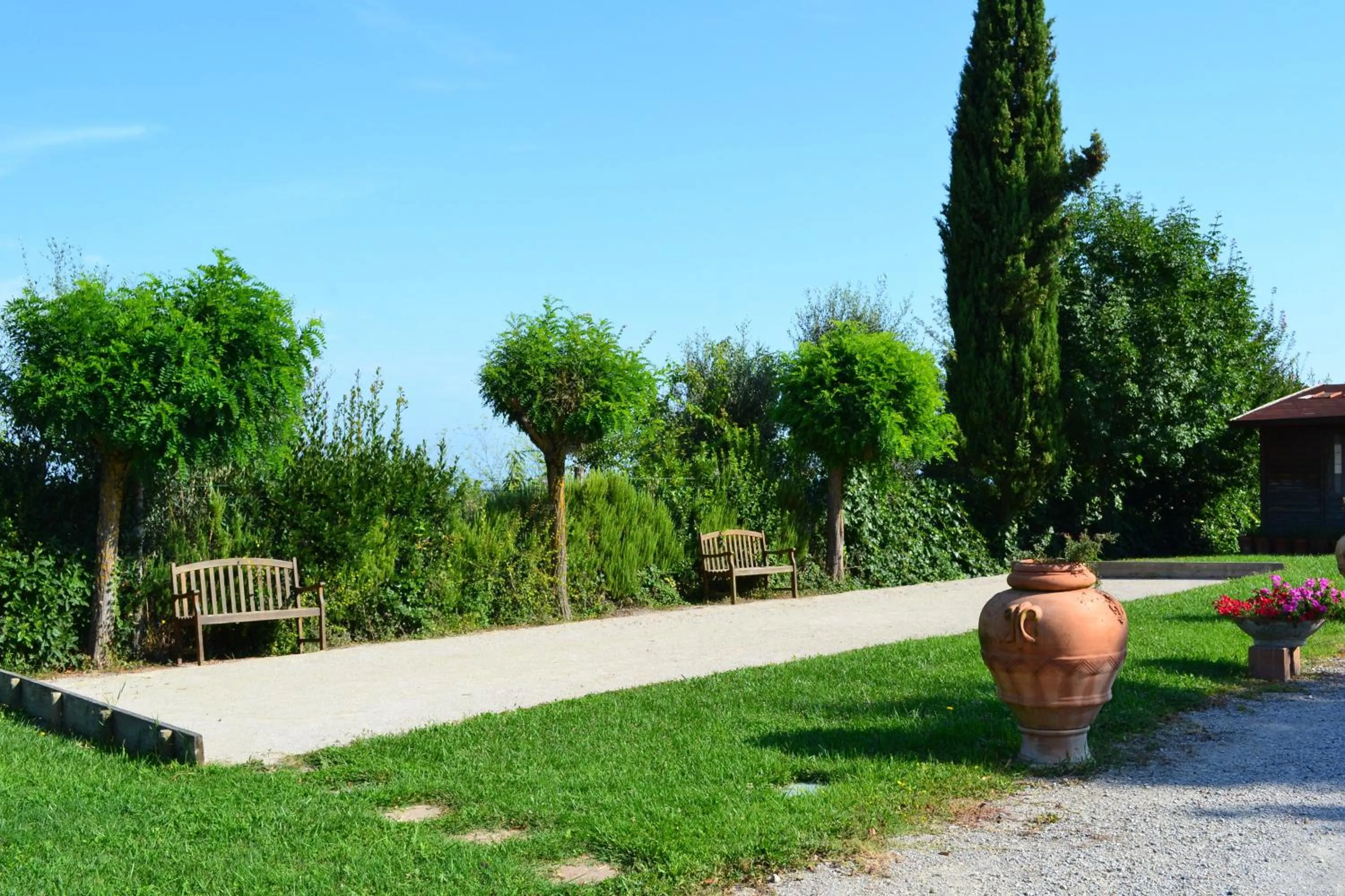 Garden in Borgo Di Collelungo