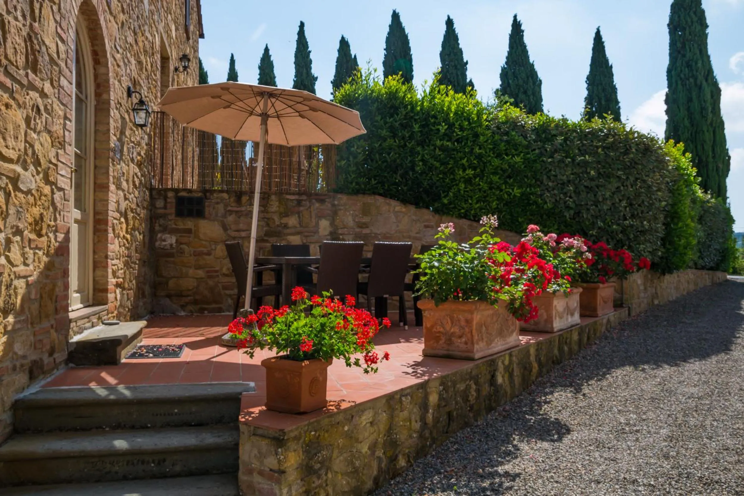 Patio in Borgo Di Collelungo