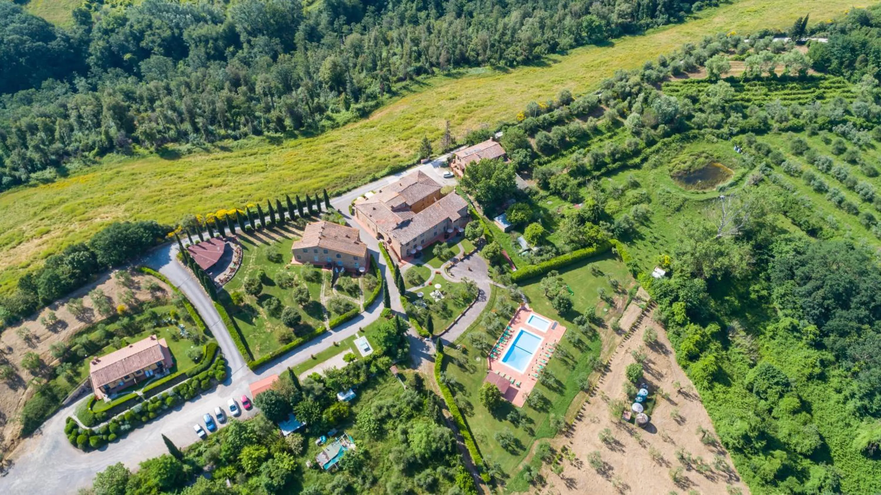 Bird's eye view in Borgo Di Collelungo