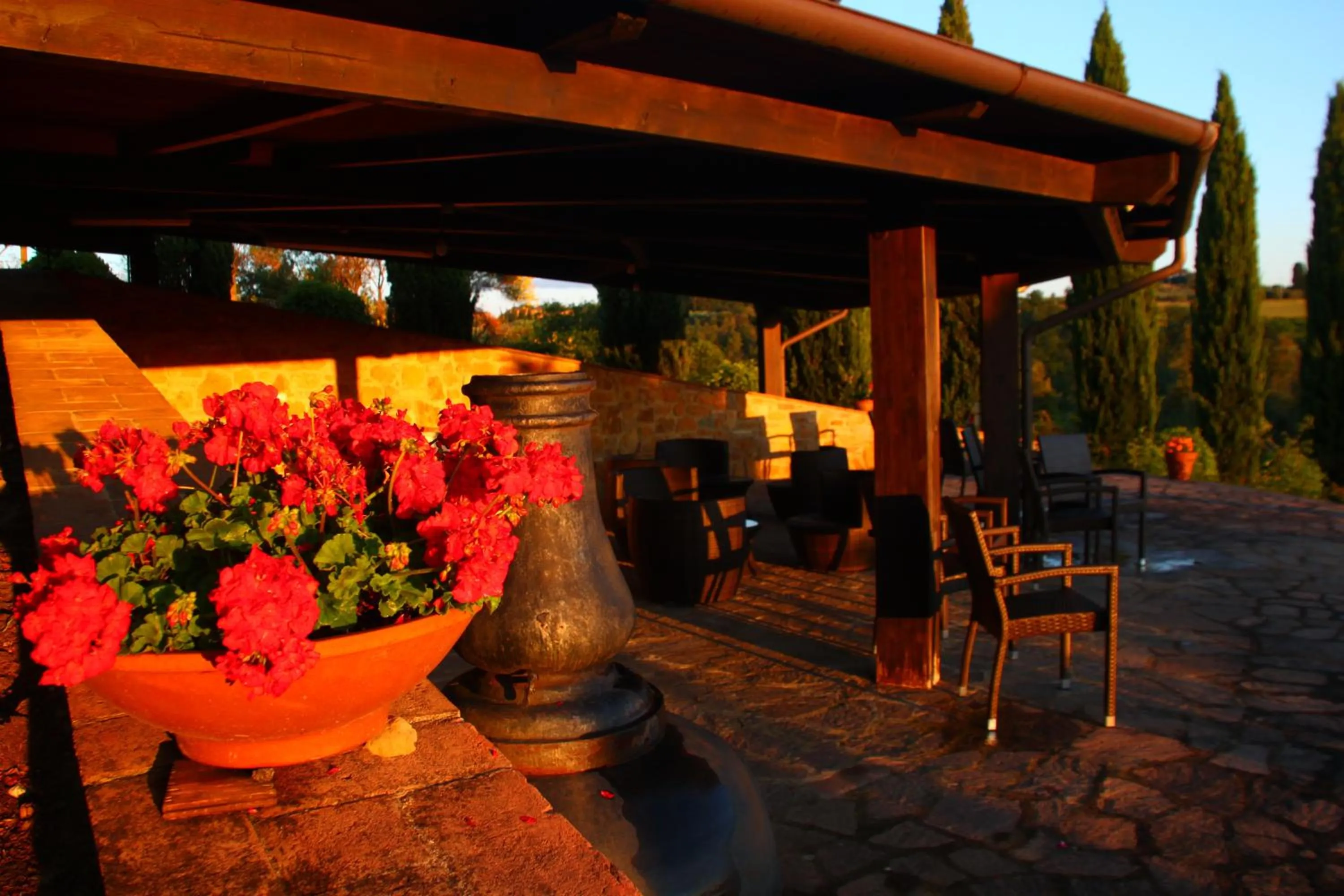 Patio in Borgo Di Collelungo