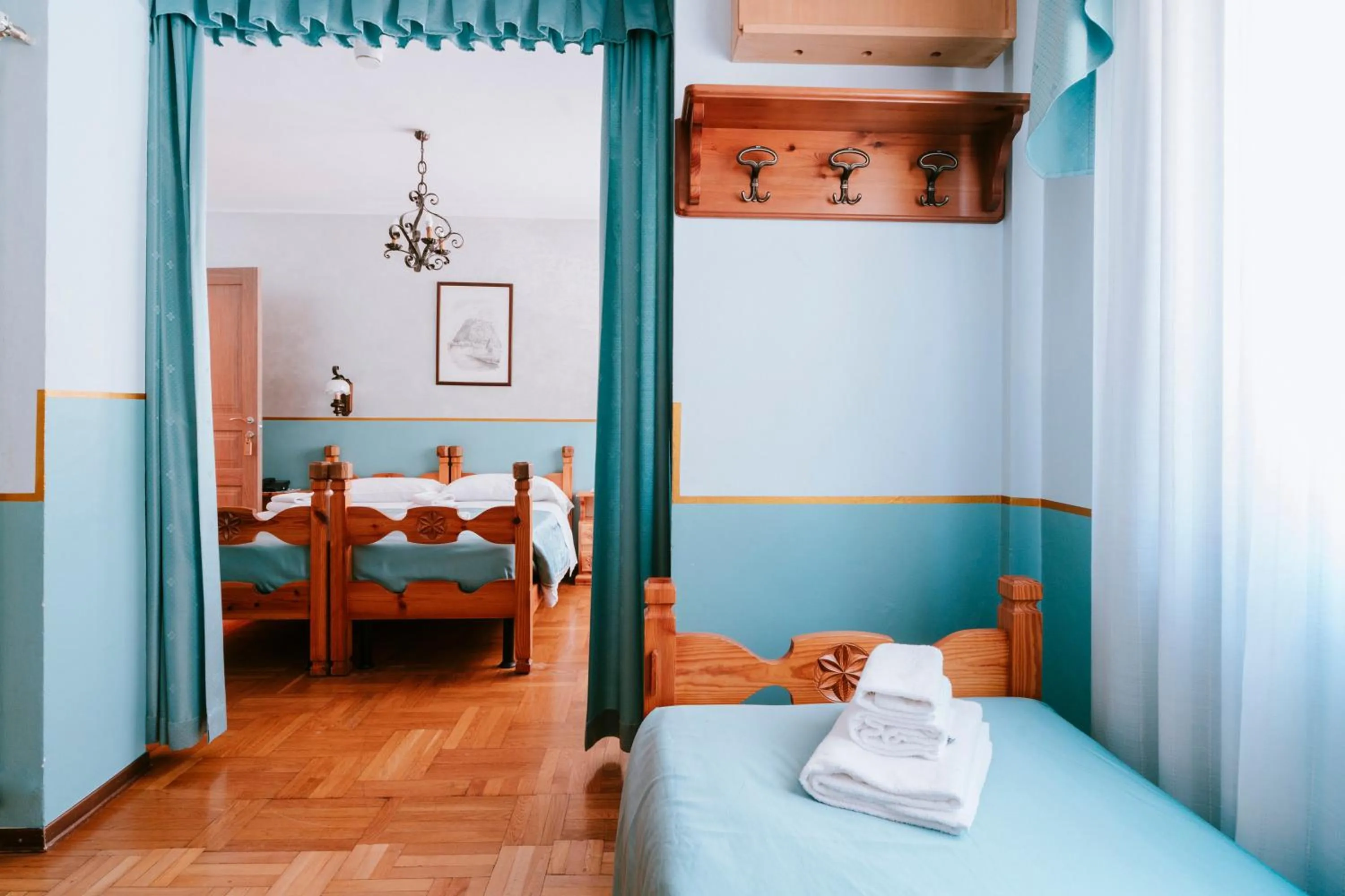 Bed in Hotel Napoleon