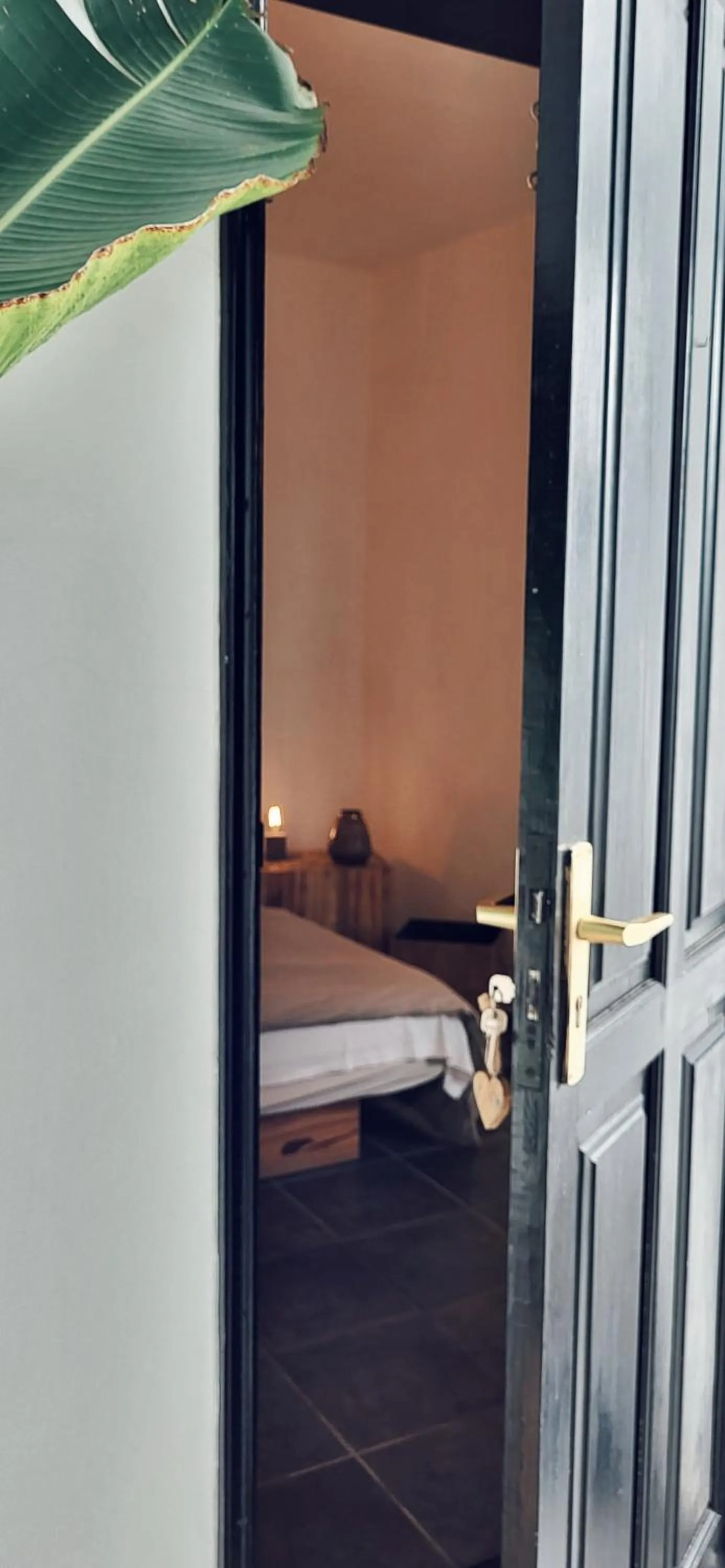 Bed in B&B La Mimosa