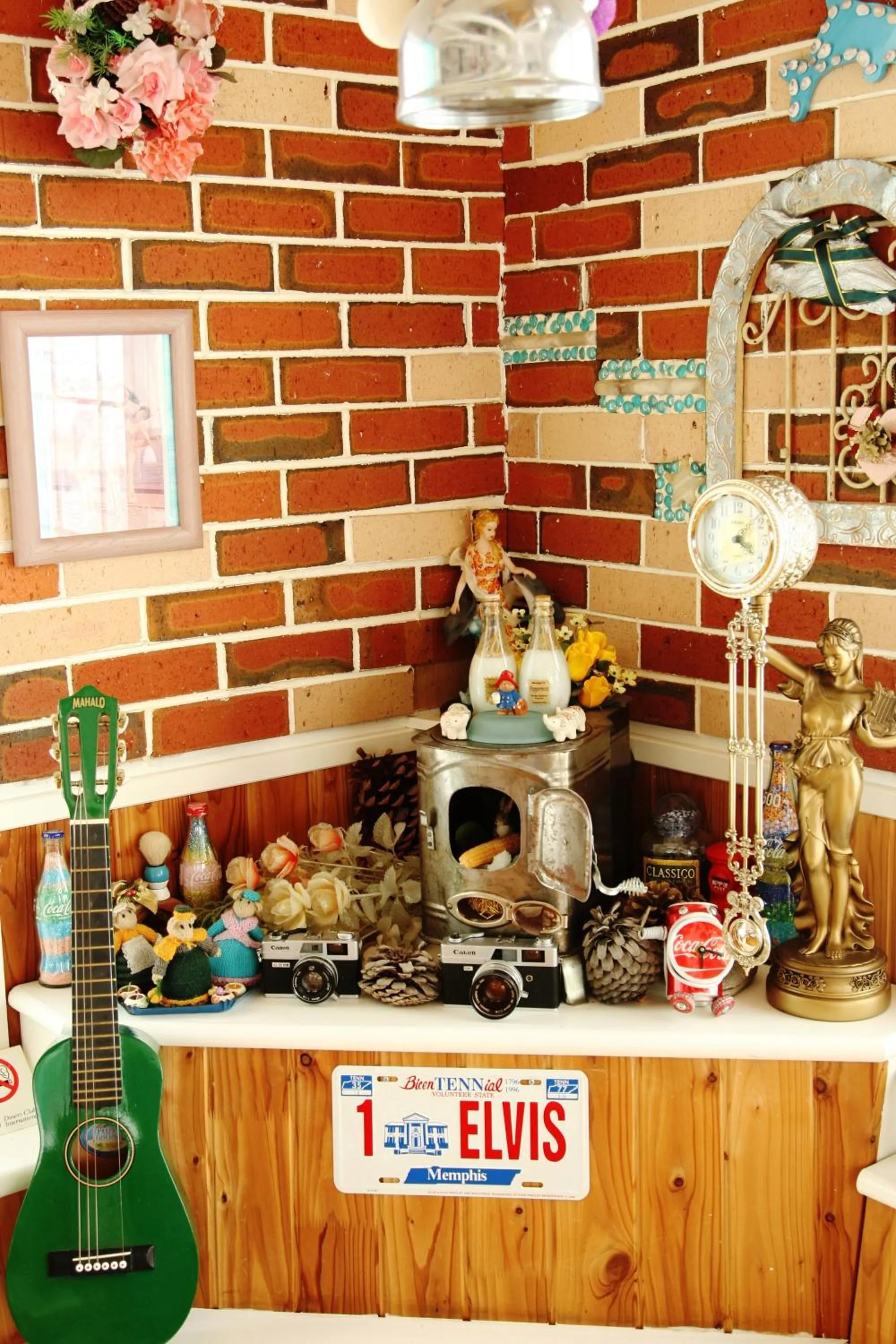 Decorative detail in Pension Hoshi Ni Negaiwo