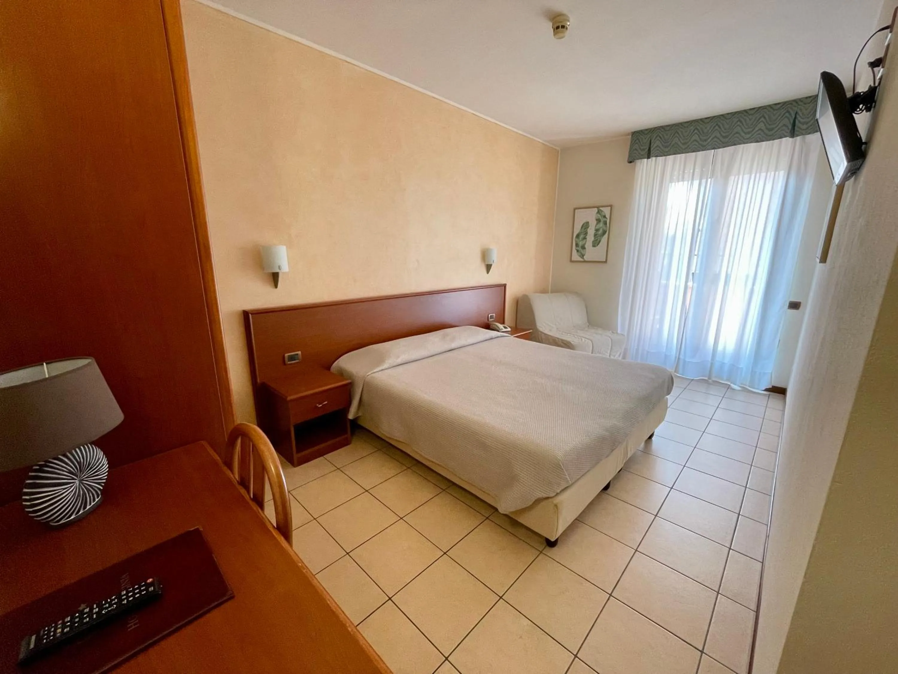 Bed in Hotel Virginia