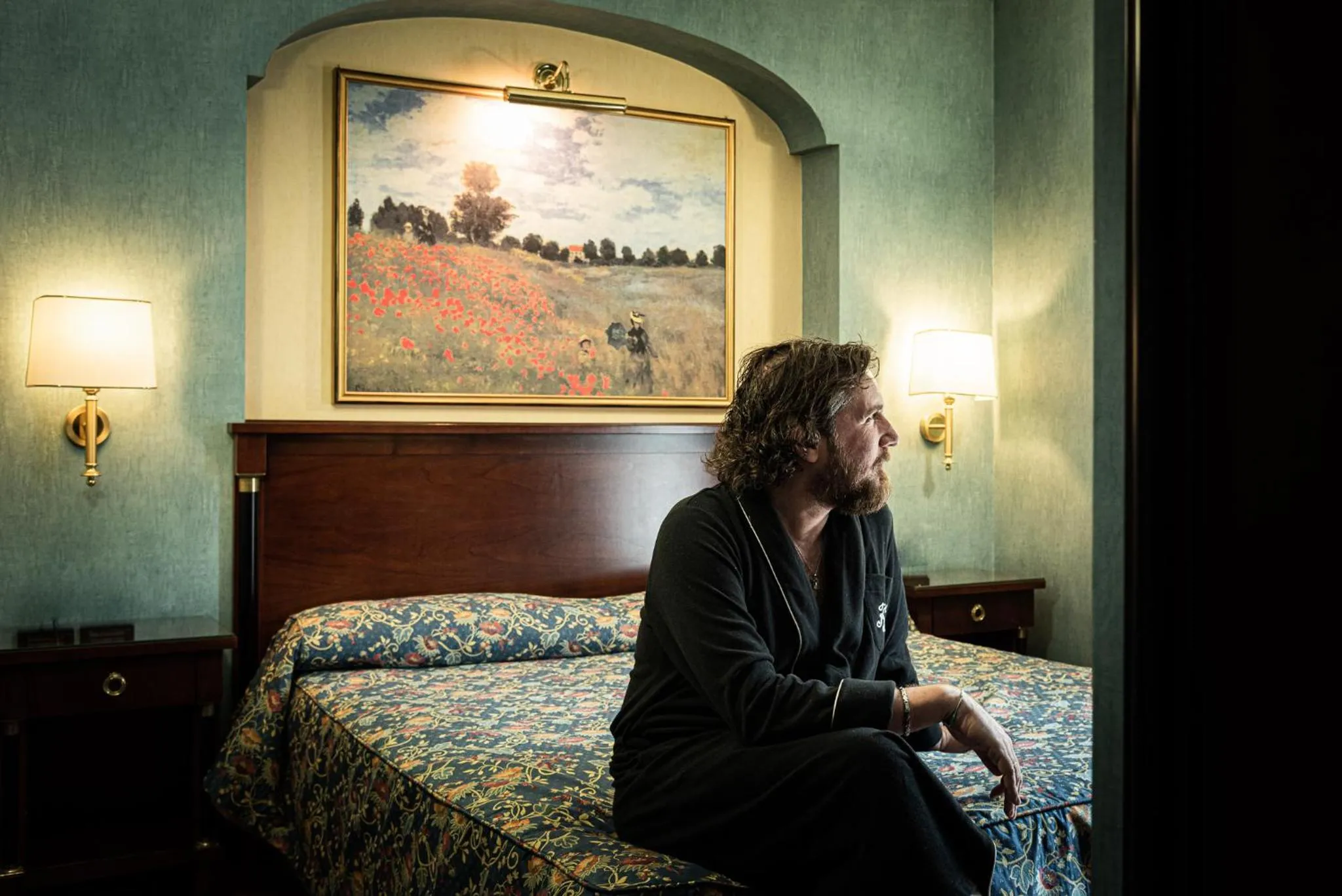 Bed in Hotel Petite Fleur