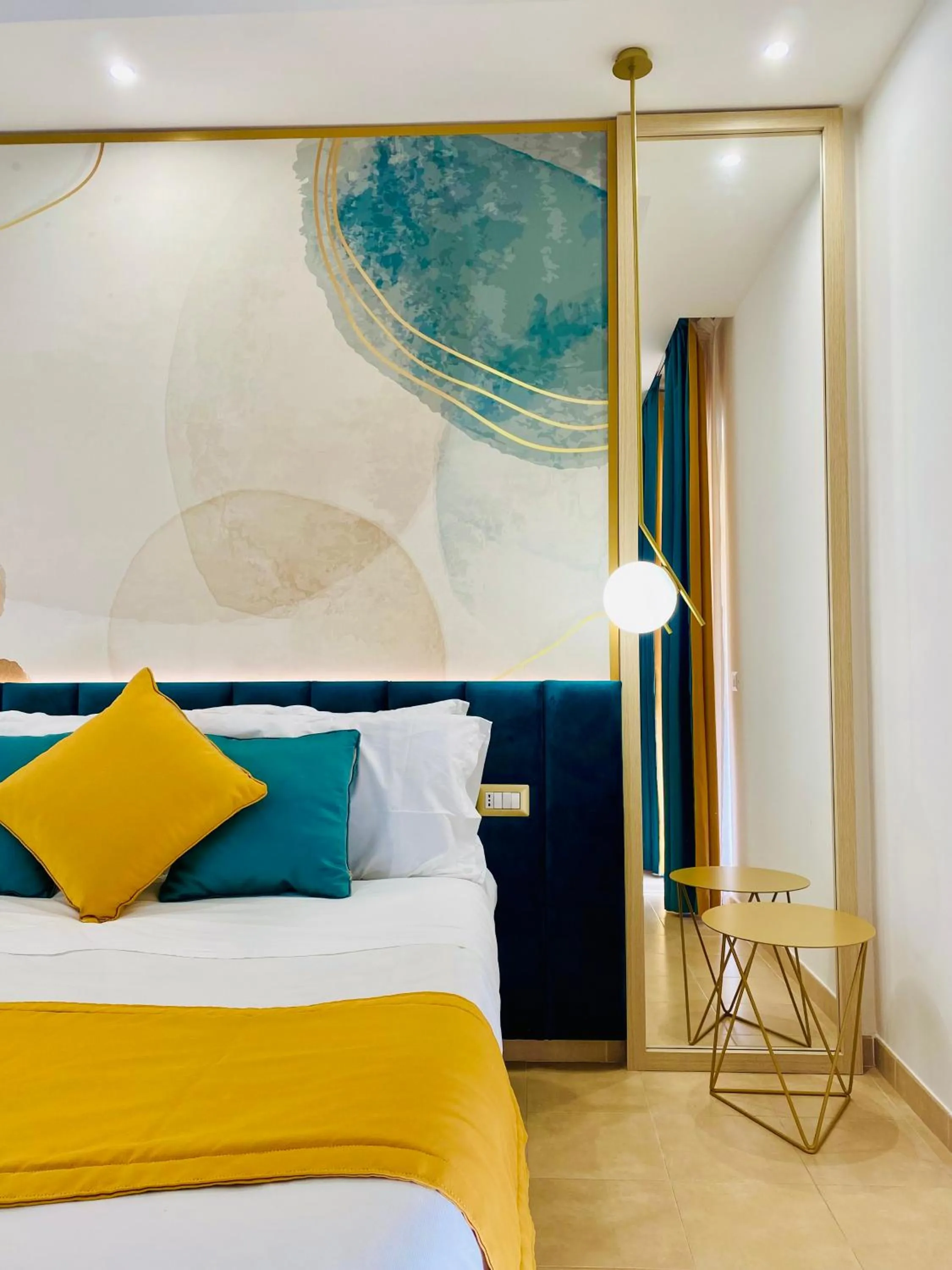 Bed in Le Naiadi Park Hotel Sul Lago