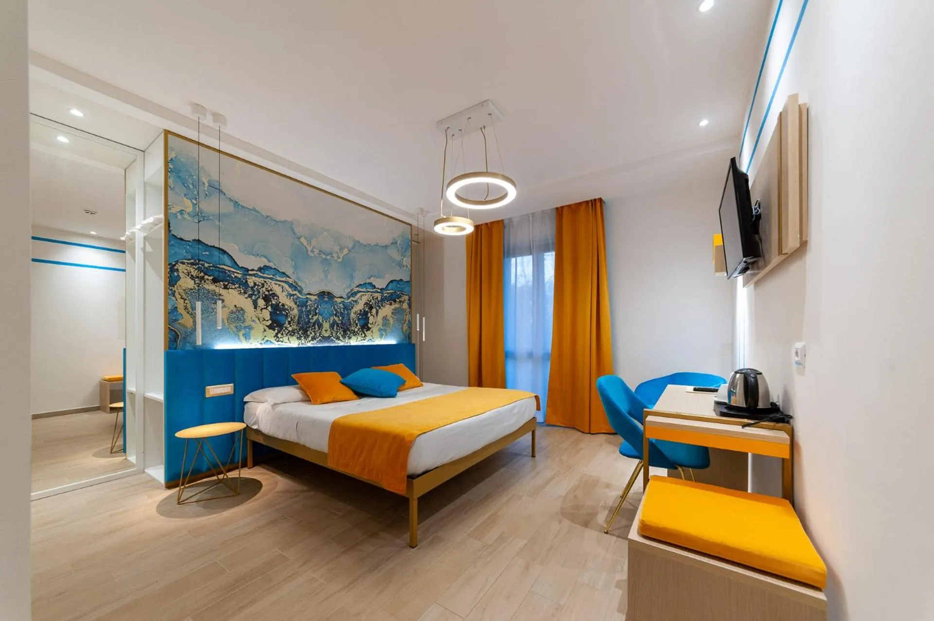 Bed in Le Naiadi Park Hotel Sul Lago