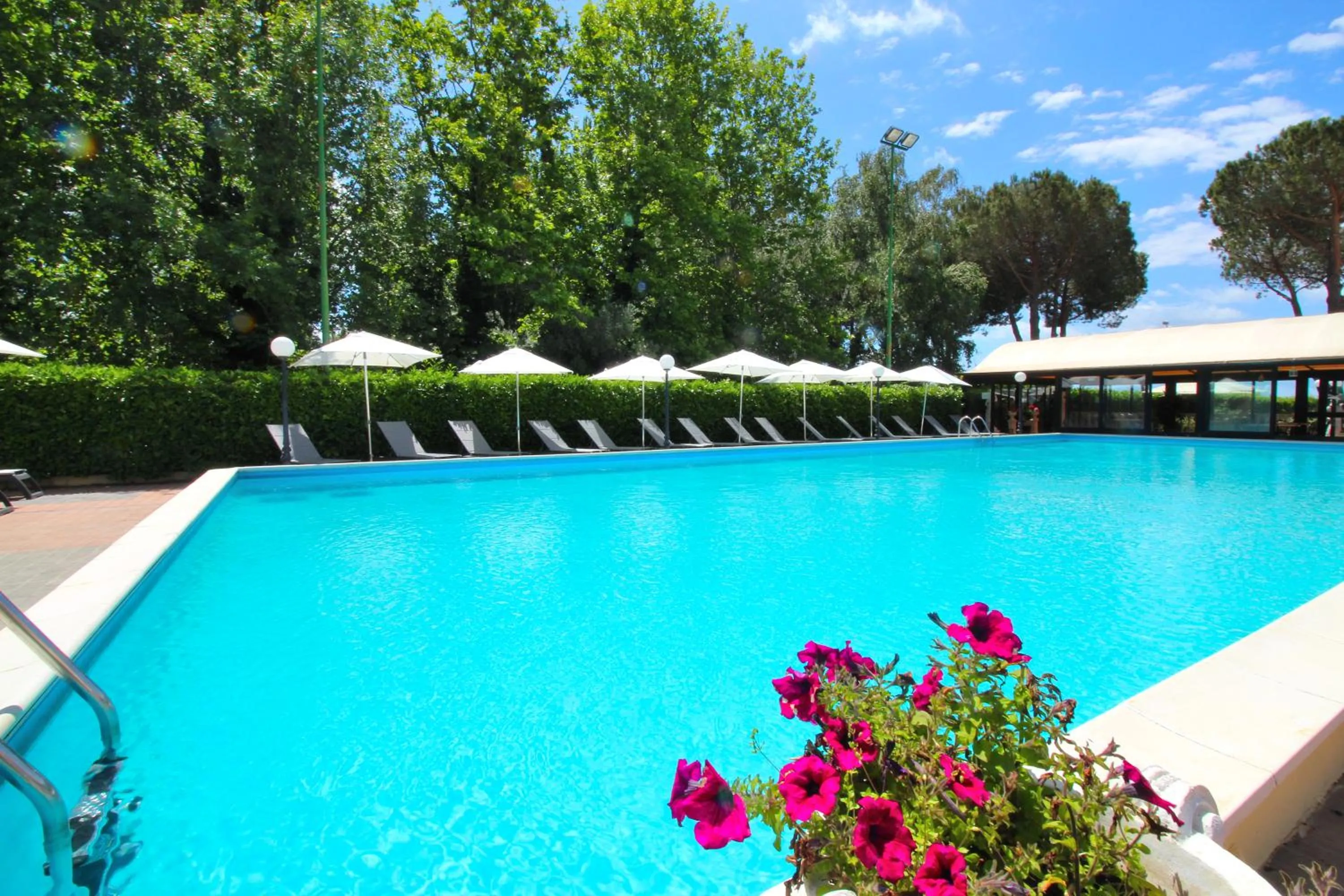 Swimming pool in Le Naiadi Park Hotel Sul Lago