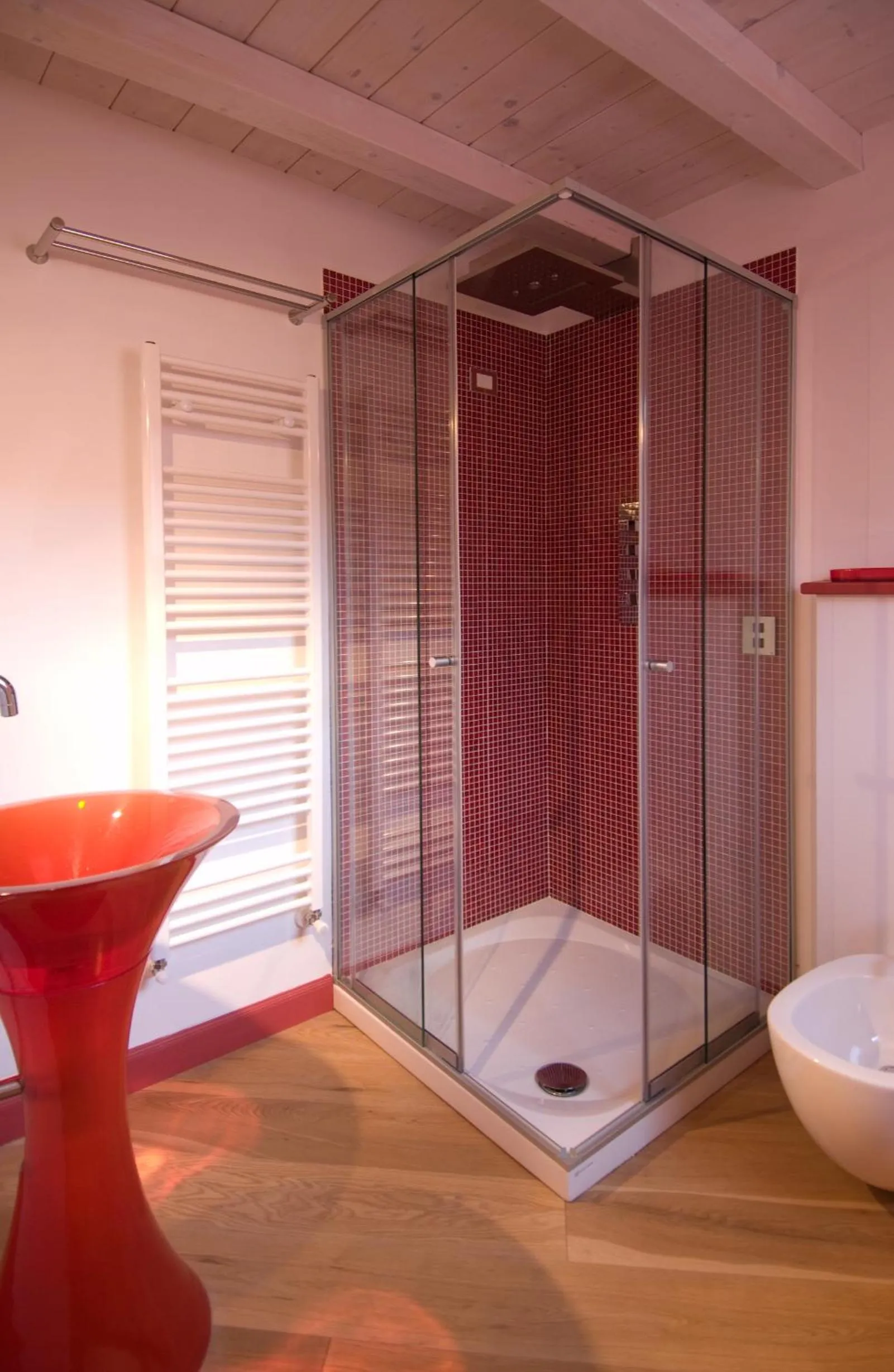 Shower in Malpassuti Resort