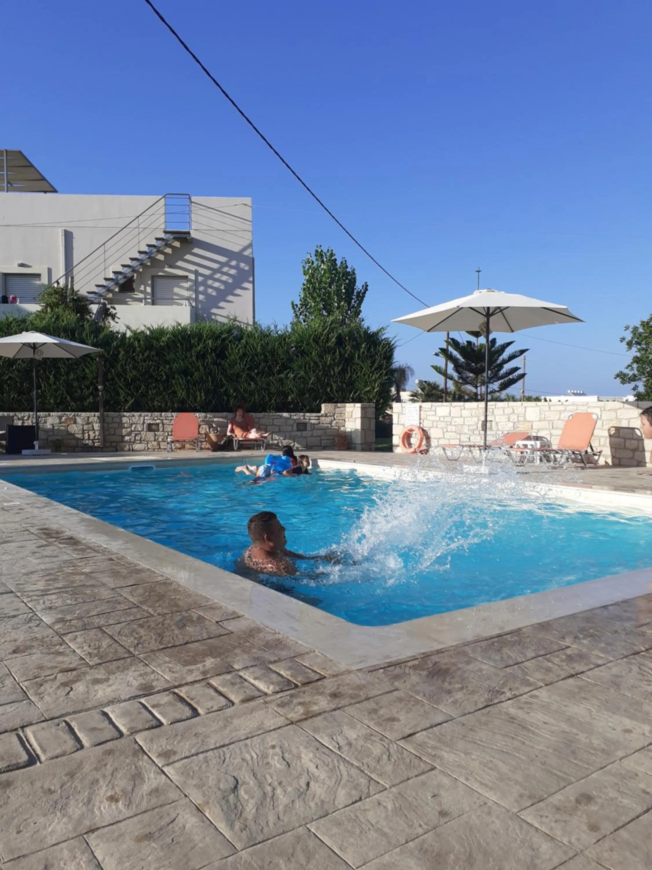 Swimming pool in Almyra Apartments & Suites