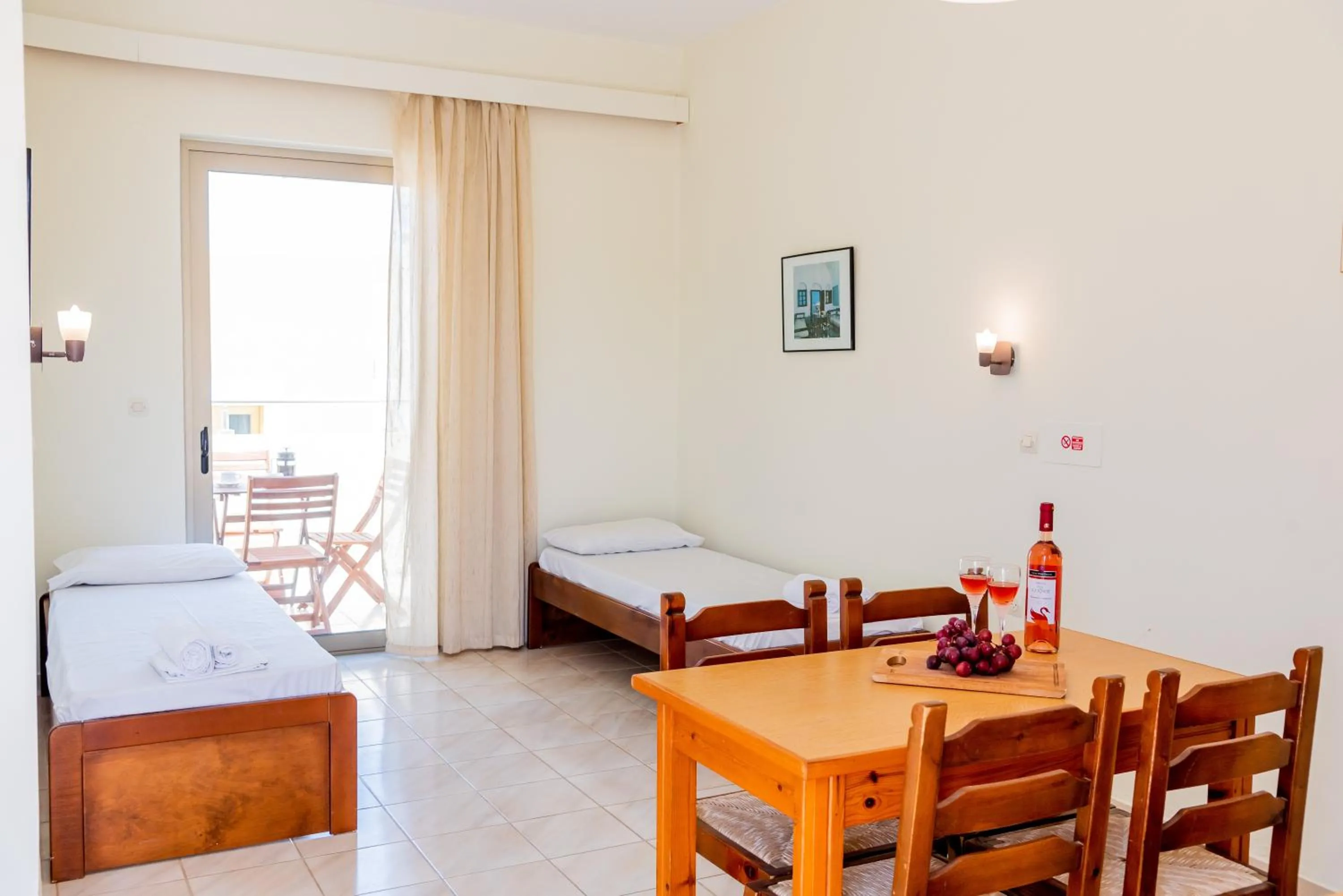 Living room in Almyra Apartments & Suites