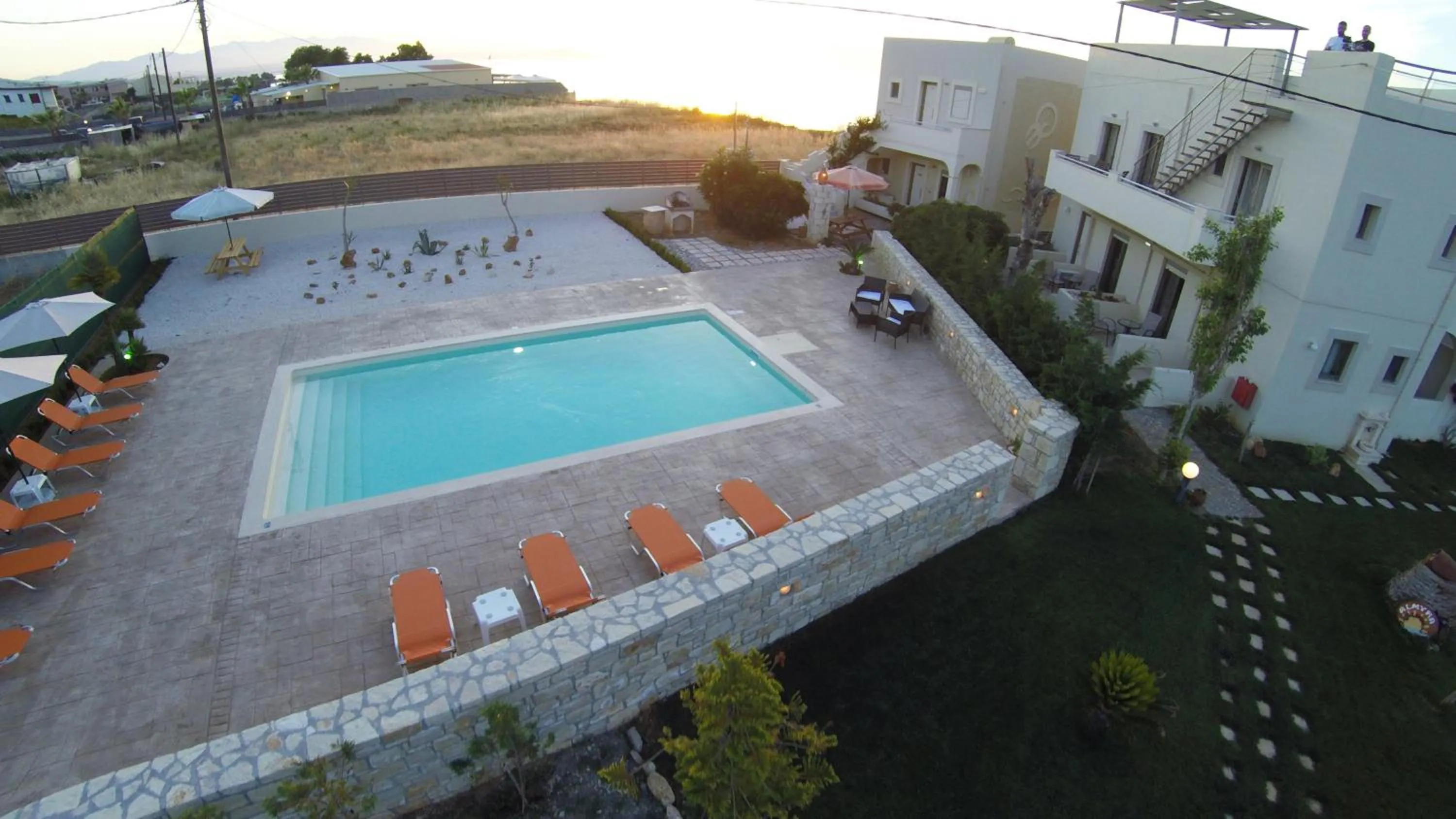 Swimming pool in Almyra Apartments & Suites